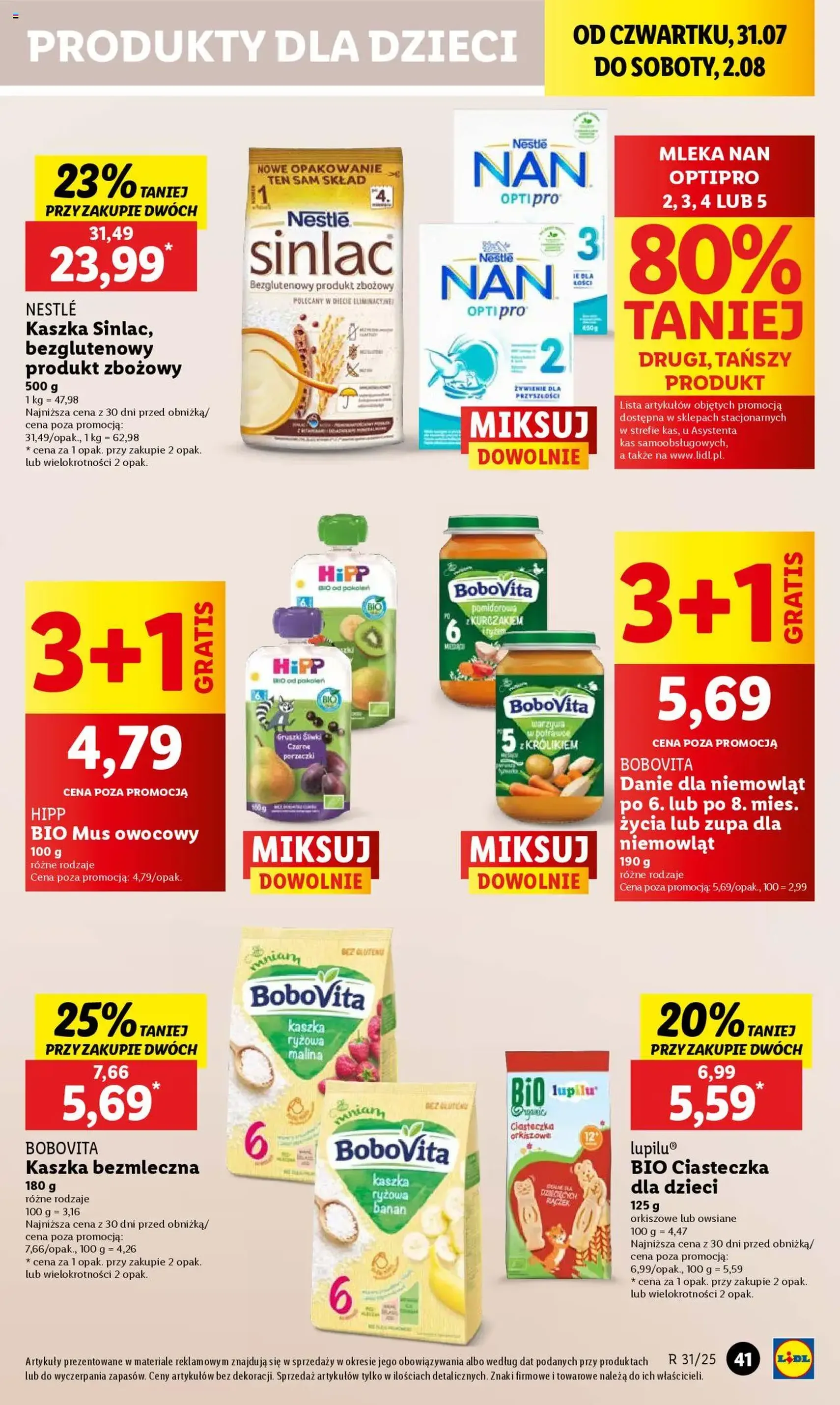 Lidl Gazetka - ważny gazetka od 31.07.2025 strona 55 z 63 Lidl Gazetka - ważny gazetka od 31.07.2025 strona 55 z 63