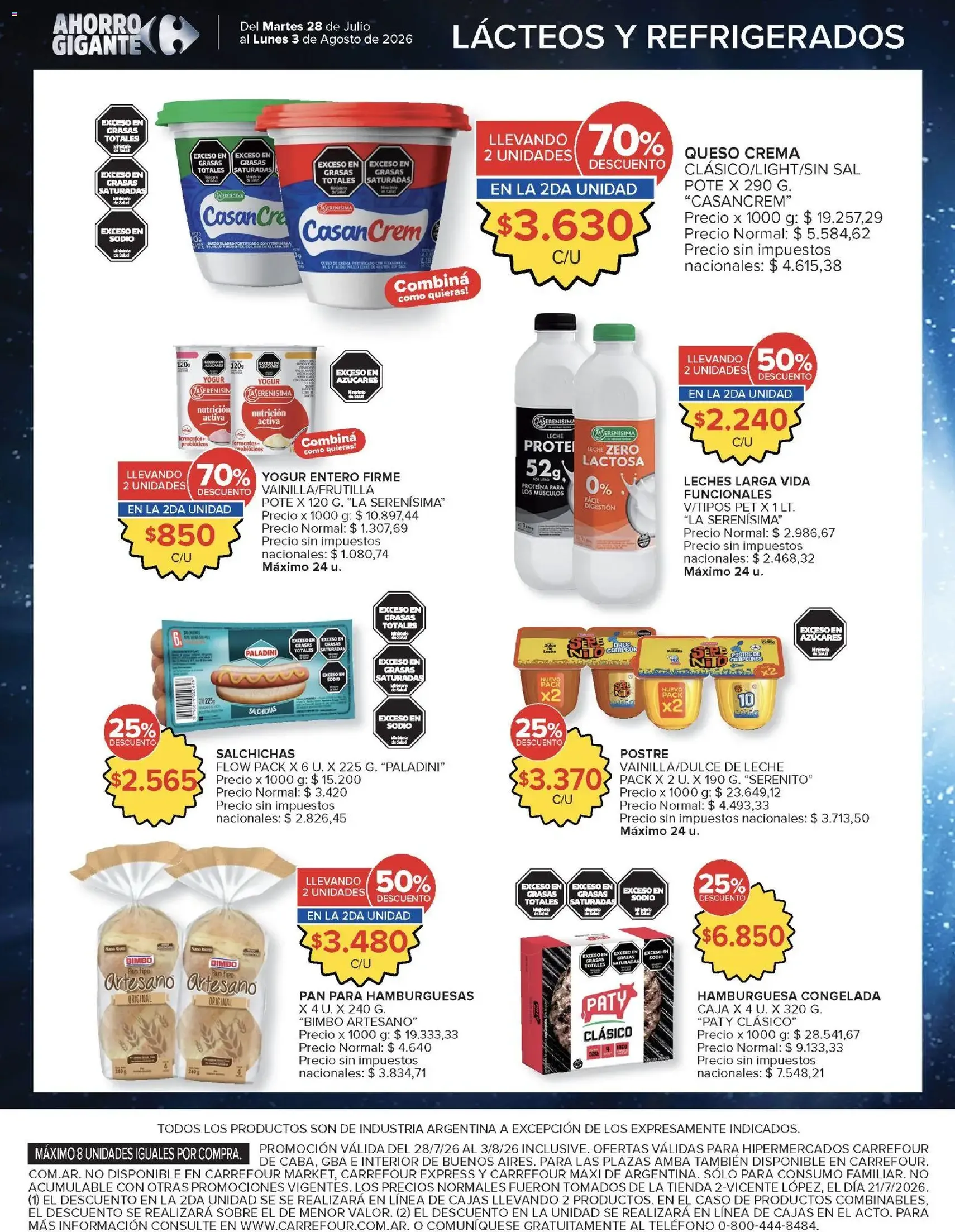 Carrefour ofertas - folleto válido desde 28/07/2026 página 8 de 56