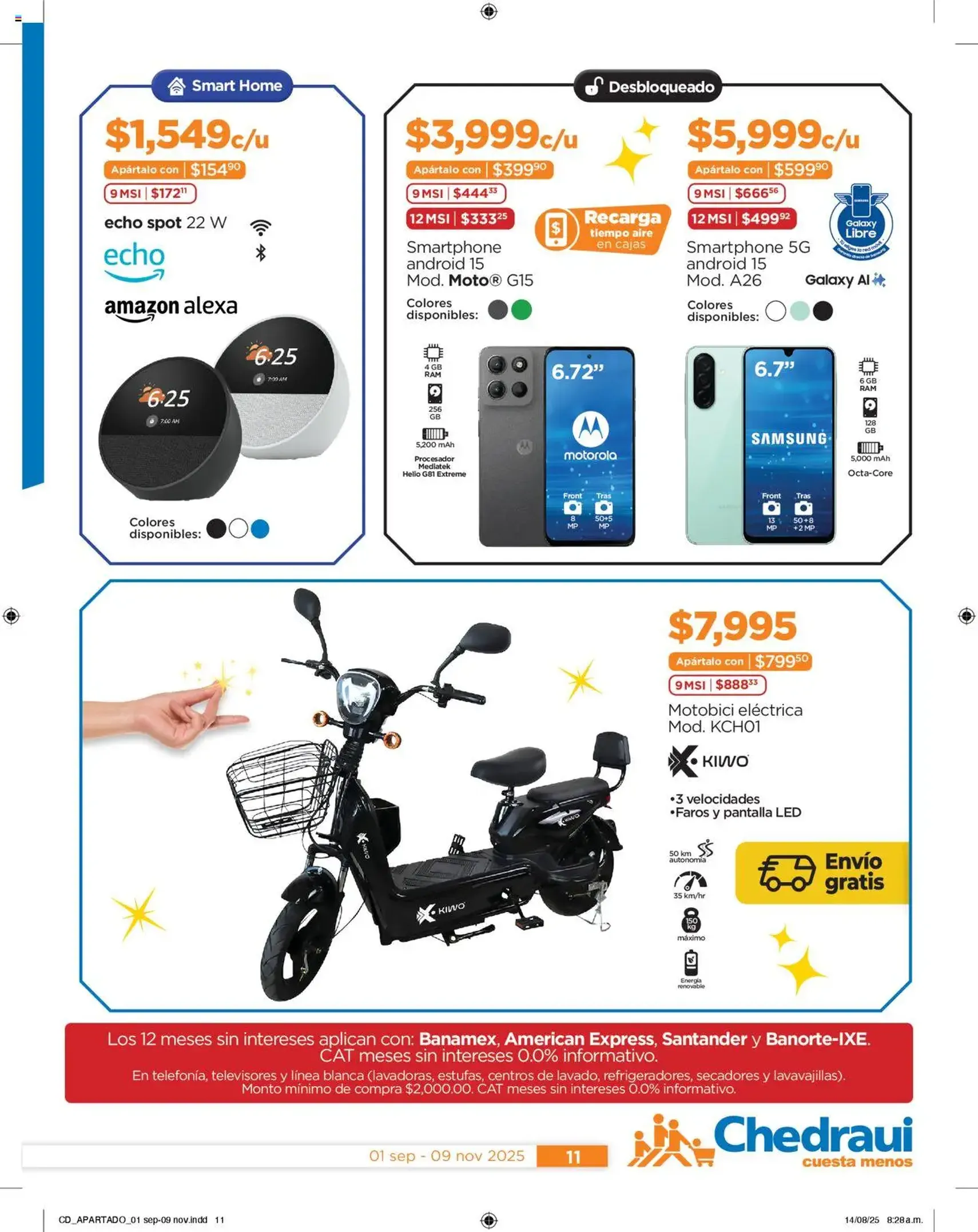 Chedraui - Promociones Cuesta Menos Cumplir Tus Deseos - folleto válido desde 01/09/2025 página 11 de 16