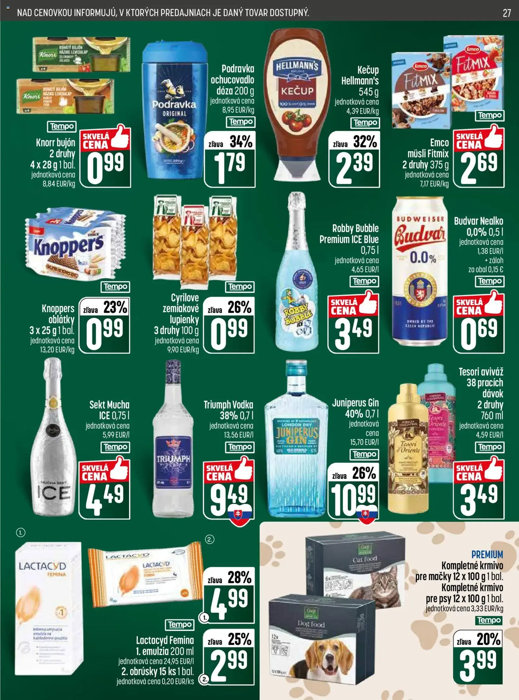 COOP Jednota leták - platný leták od 21.05.2026 strana 27 z 28