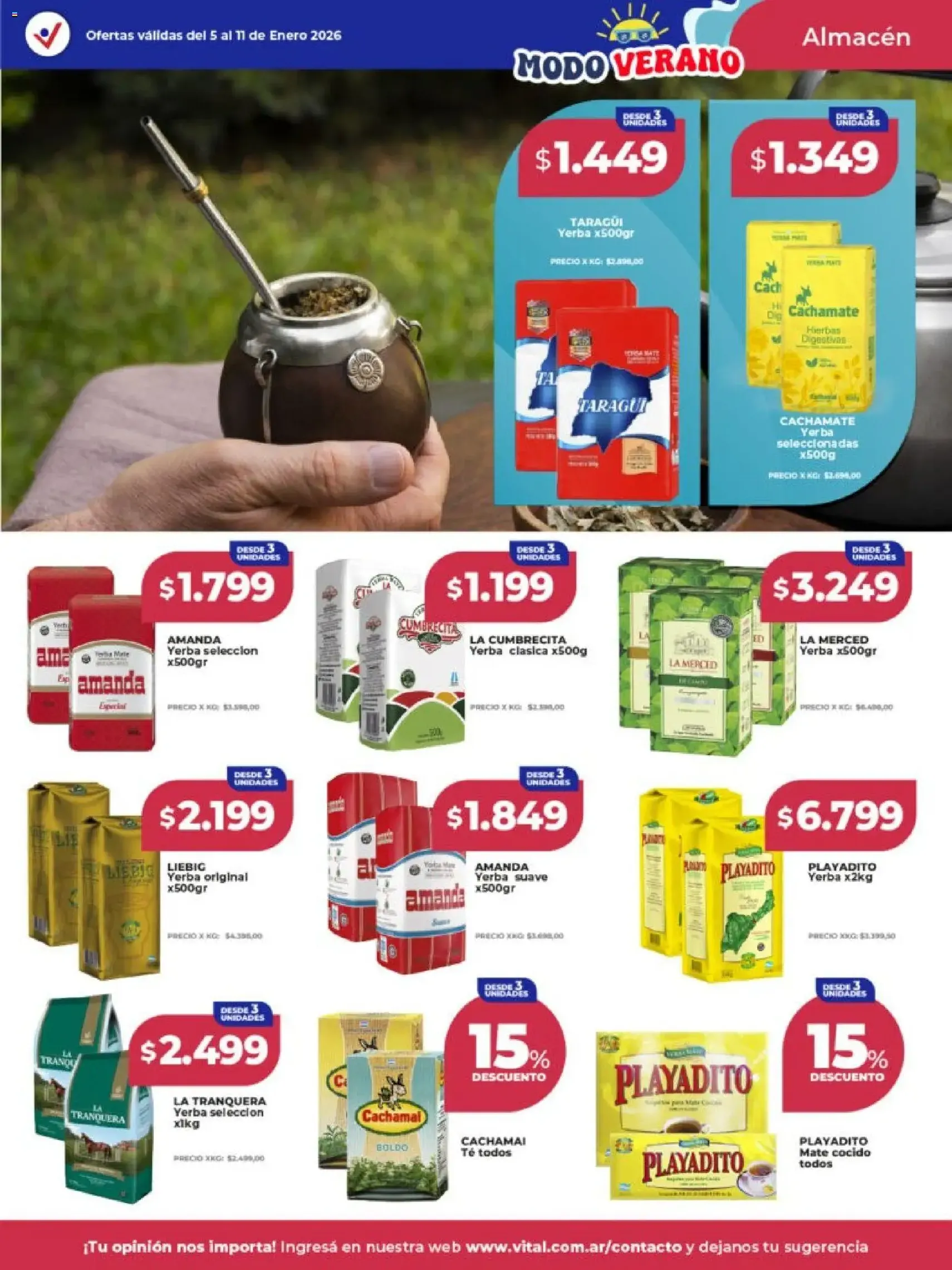 Vital - Ofertas - folleto válido desde 05/01/2026 página 13 de 19