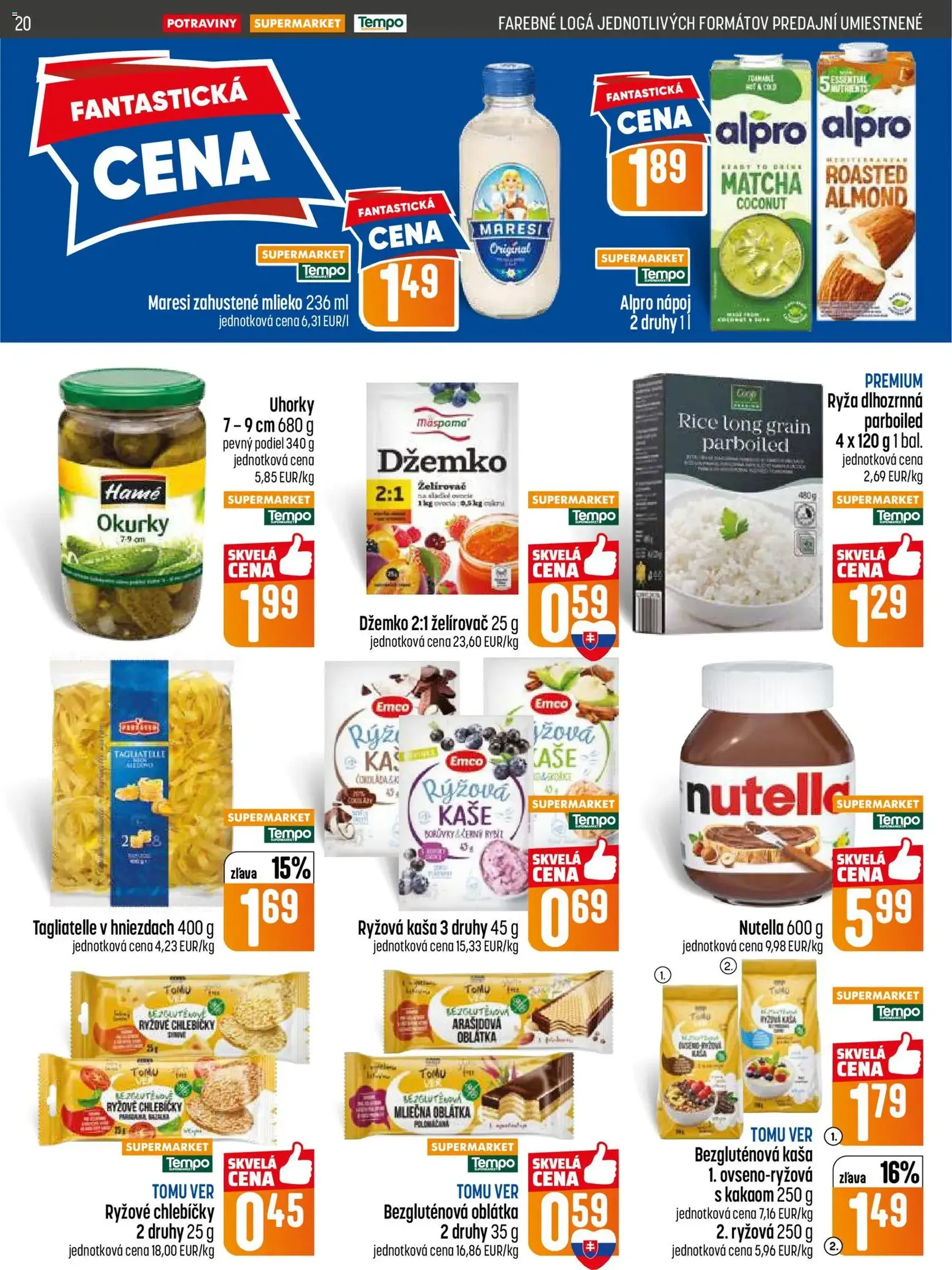COOP Jednota leták - platný leták od 07.05.2026 strana 20 z 28