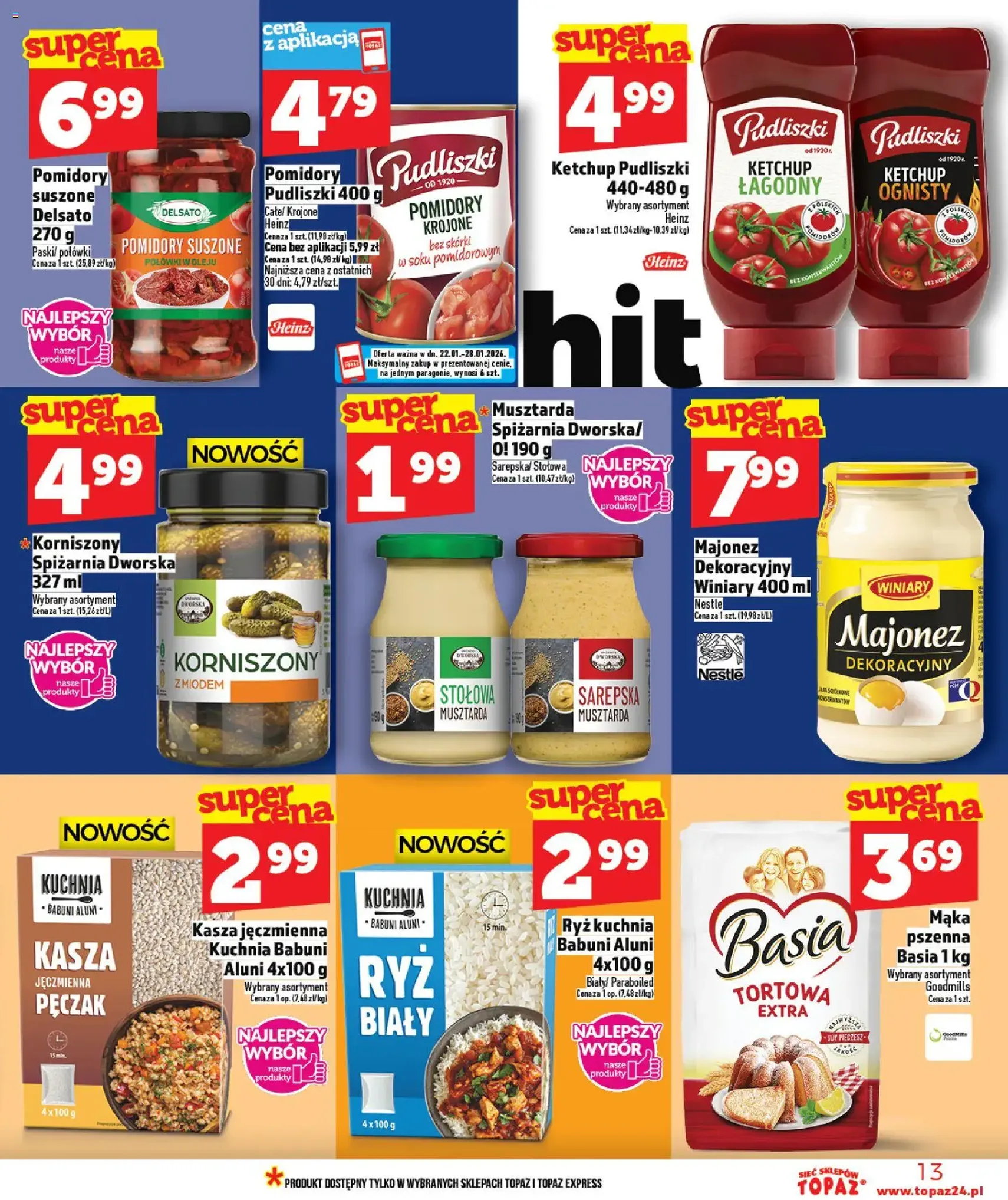 Topaz Gazetka - ważny gazetka od 22.01.2026 strona 13 z 28