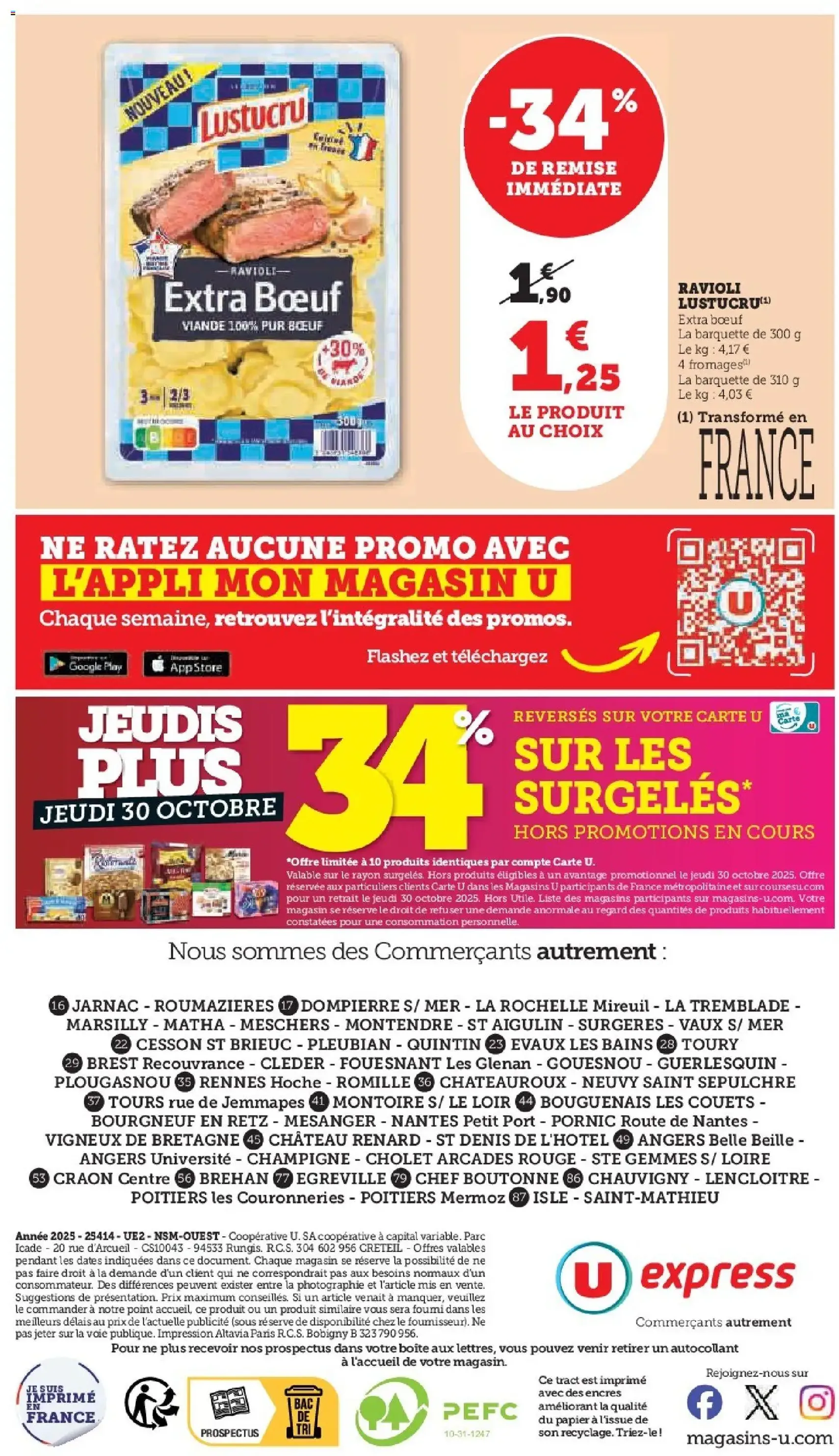 U Express catalogue - brochure valable à partir du 28/10/2025, page 12 sur 12