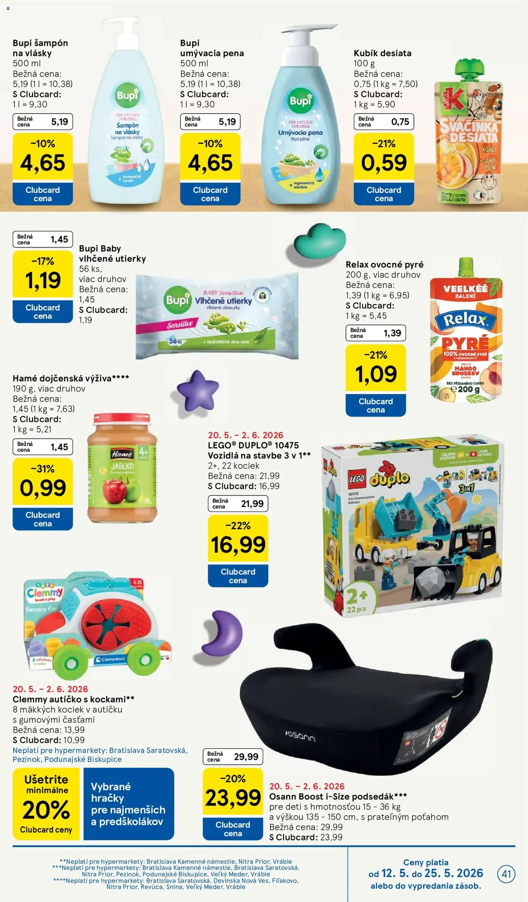 Tesco Hypermarket - leták - platný leták od 20.05.2026 strana 41 z 49