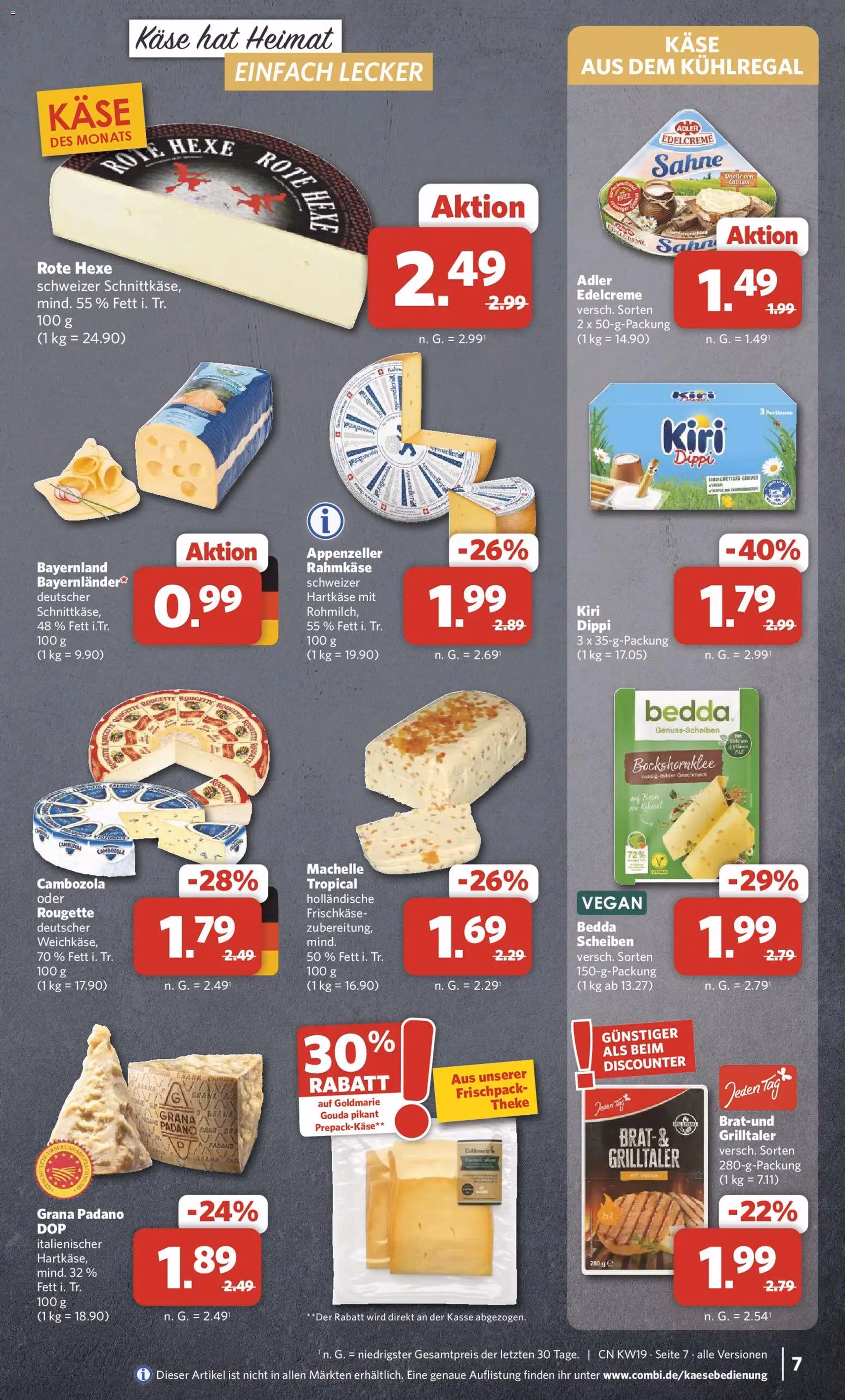Combi Prospekt - Gültiger Prospekt ab 04.05.2026, Seite 7 von insgesamt 31
