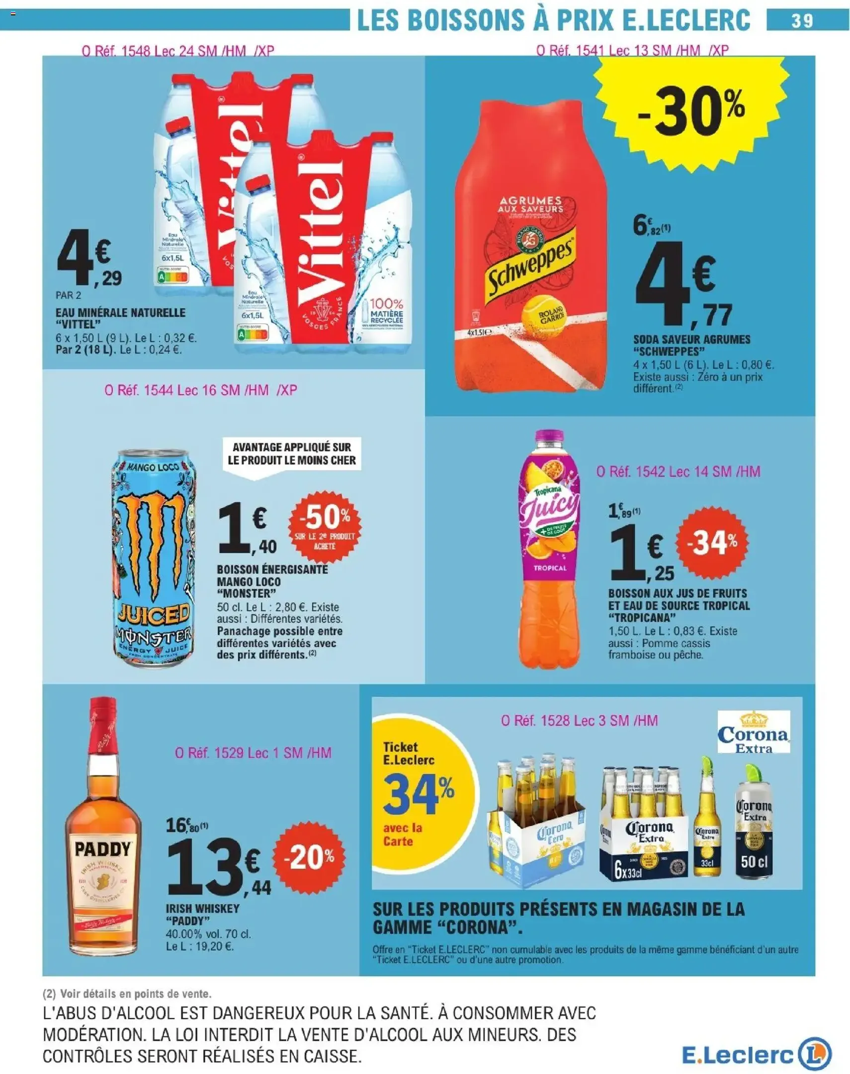 E.Leclerc catalogue de la semaine 22 - brochure valable à partir du 26/05/2026, page 39 sur 66
