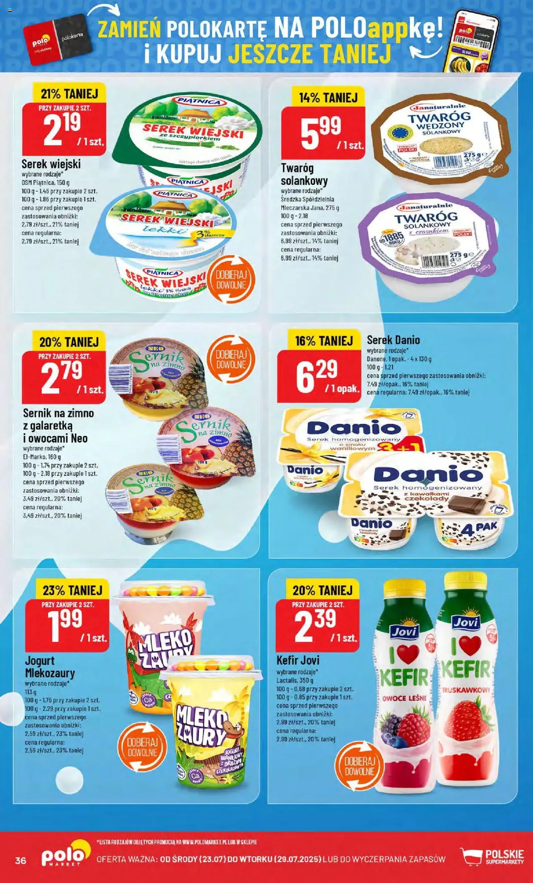 POLOmarket Gazetka - ważny gazetka od 23.07.2025 strona 36 z 62 POLOmarket Gazetka - ważny gazetka od 23.07.2025 strona 36 z 62