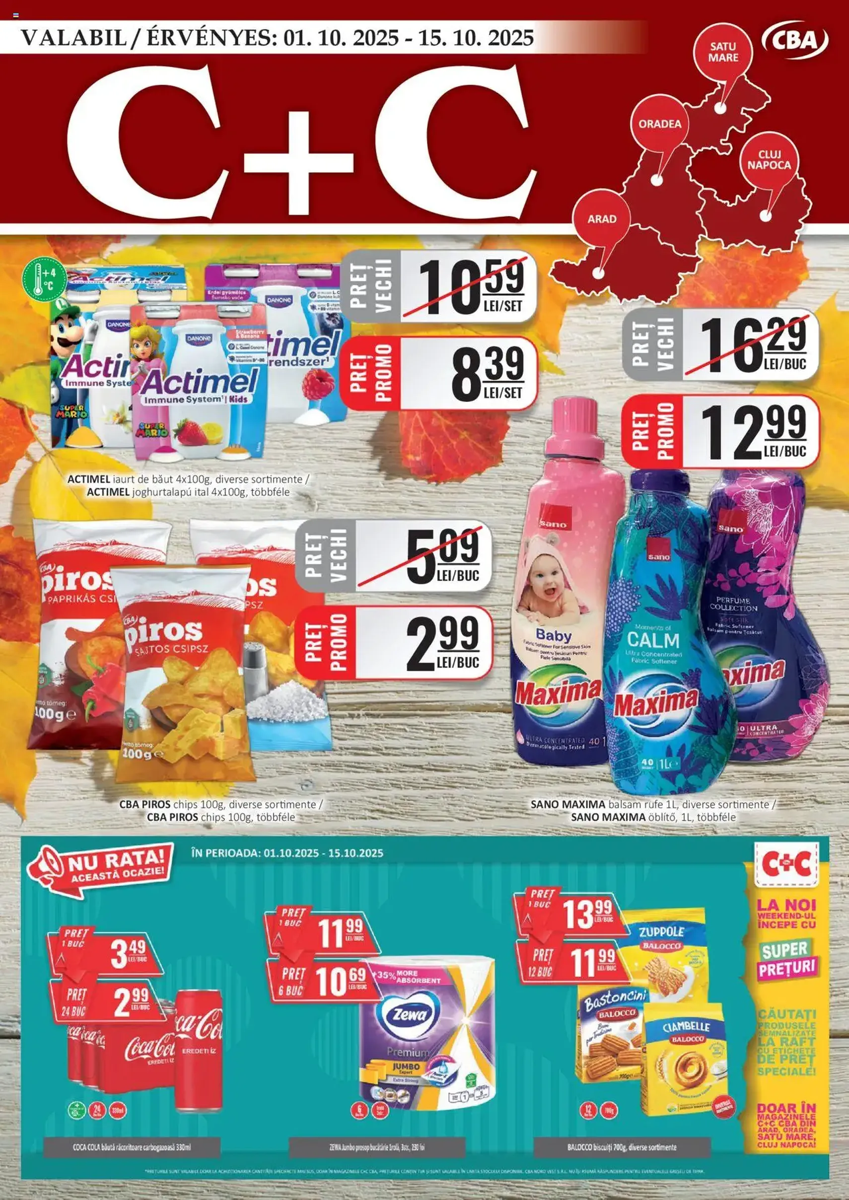 CBA catalog - C+C - cataloage valabile începând cu 01.10.2025 pagina 1 din 8