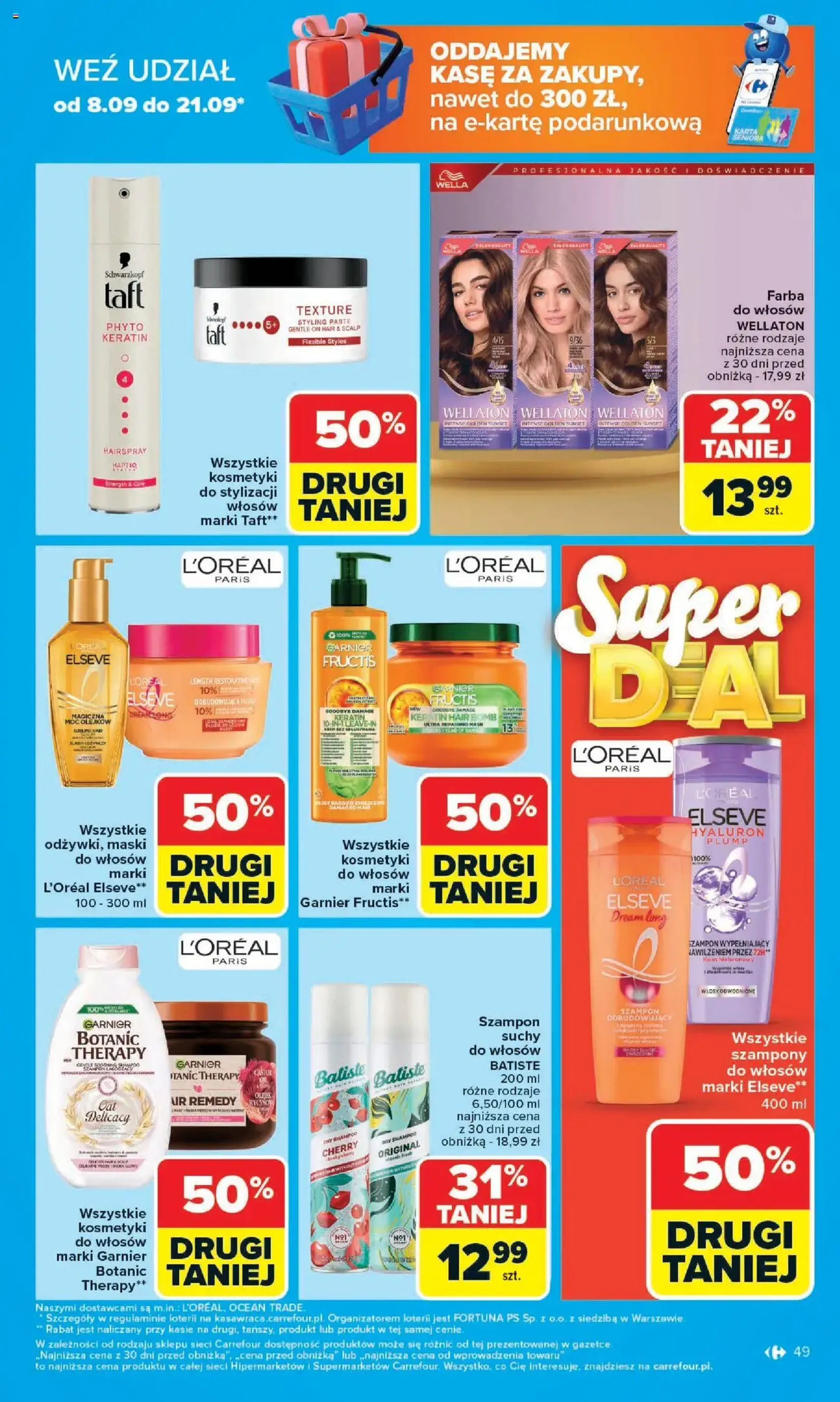 Carrefour Gazetka - ważny gazetka od 08.09.2025 strona 49 z 62 Carrefour Gazetka - ważny gazetka od 08.09.2025 strona 49 z 62