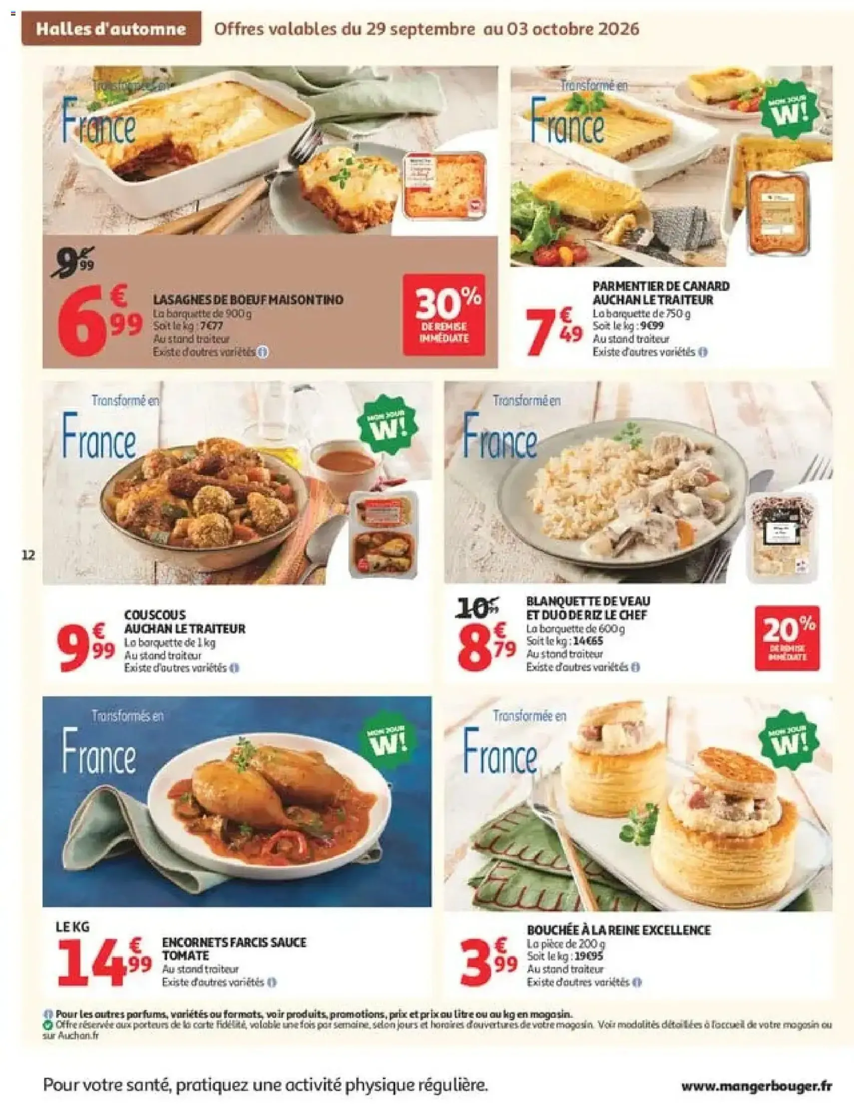 Auchan catalogue - brochure valable à partir du 29/09/2026, page 14 sur 60