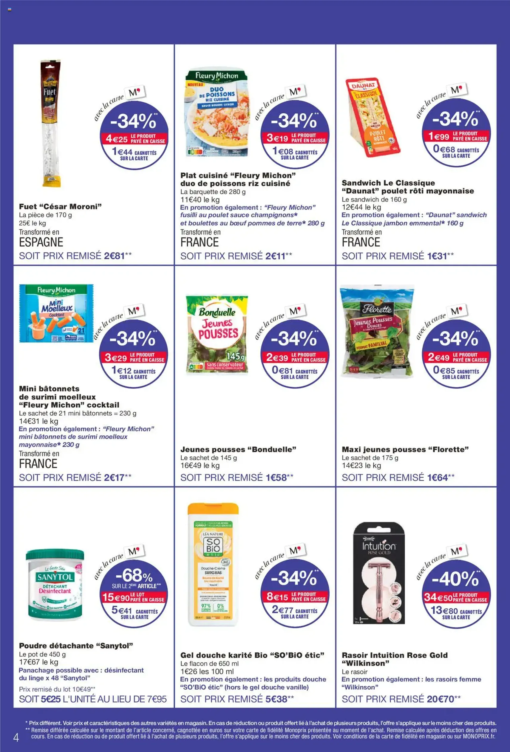Monoprix catalogue - brochure valable à partir du 09/09/2025, page 4 sur 54 Monoprix catalogue - brochure valable à partir du 09/09/2025, page 4 sur 54