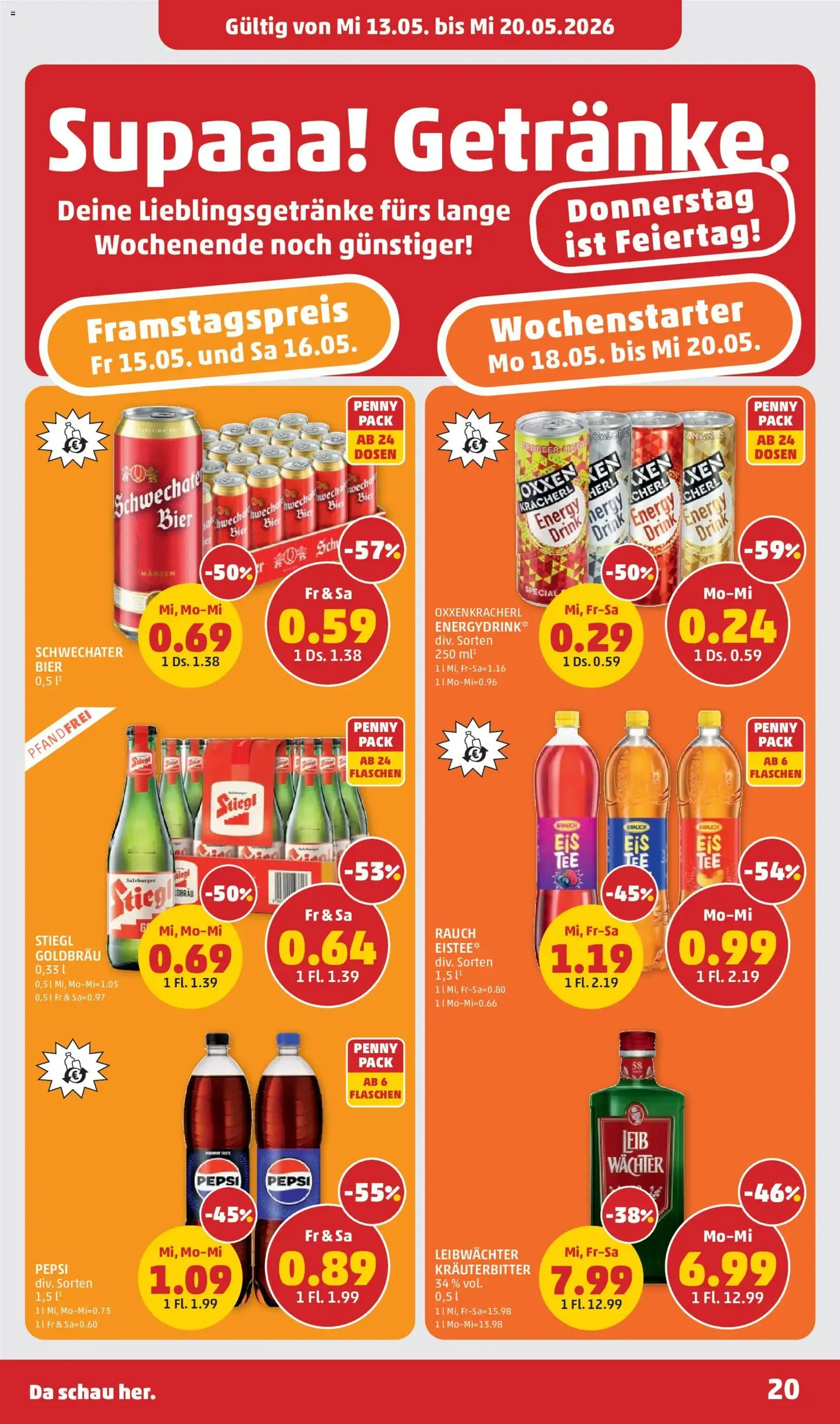 Penny Markt Flugblatt - Gültiger Prospekt ab 13.05.2026, Seite 20 von insgesamt 32