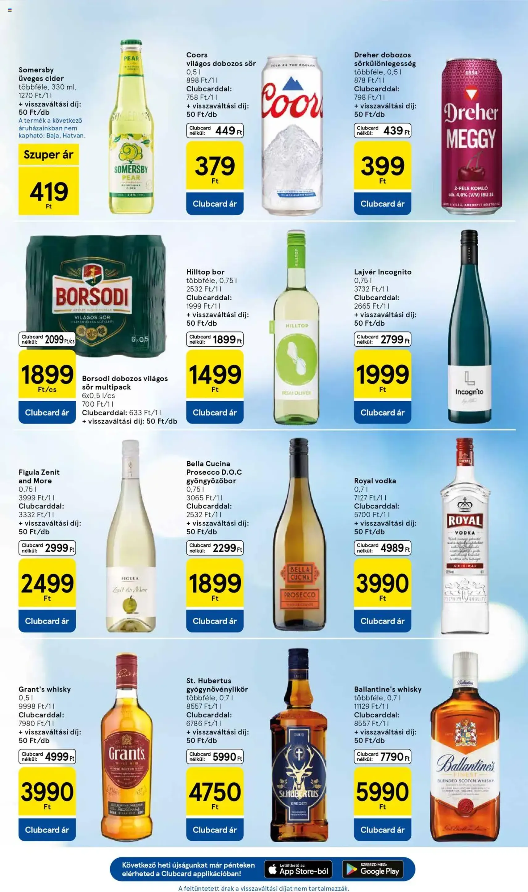Tesco Hipermarket - Akciós újság - 2025.09.11. érvényes szórólap 23 oldal 32 oldalból Tesco Hipermarket - Akciós újság - 2025.09.11. érvényes szórólap 23 oldal 32 oldalból