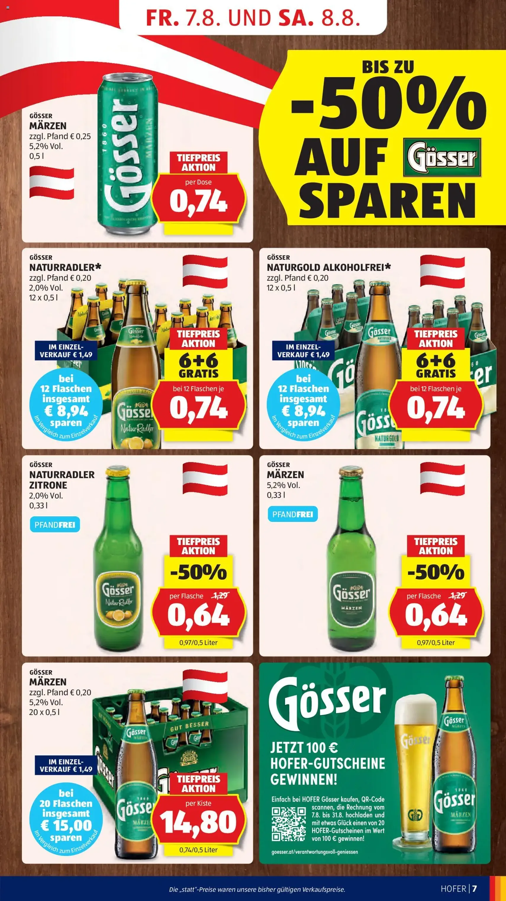 Hofer Flugblatt - Gültiger Prospekt ab 07.08.2026, Seite 19 von insgesamt 47