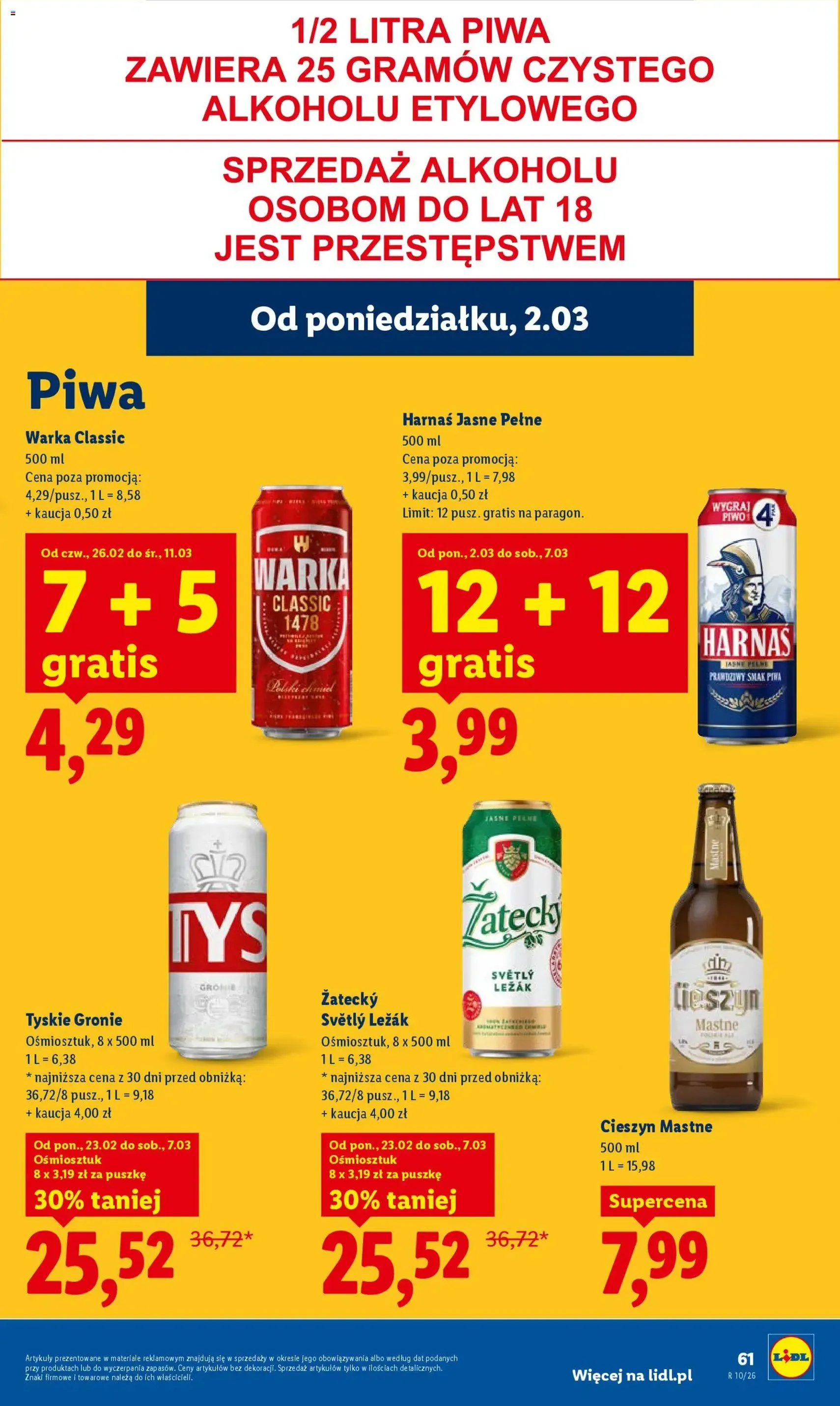 Lidl gazetka - ważny gazetka od 02.03.2026 strona 61 z 70