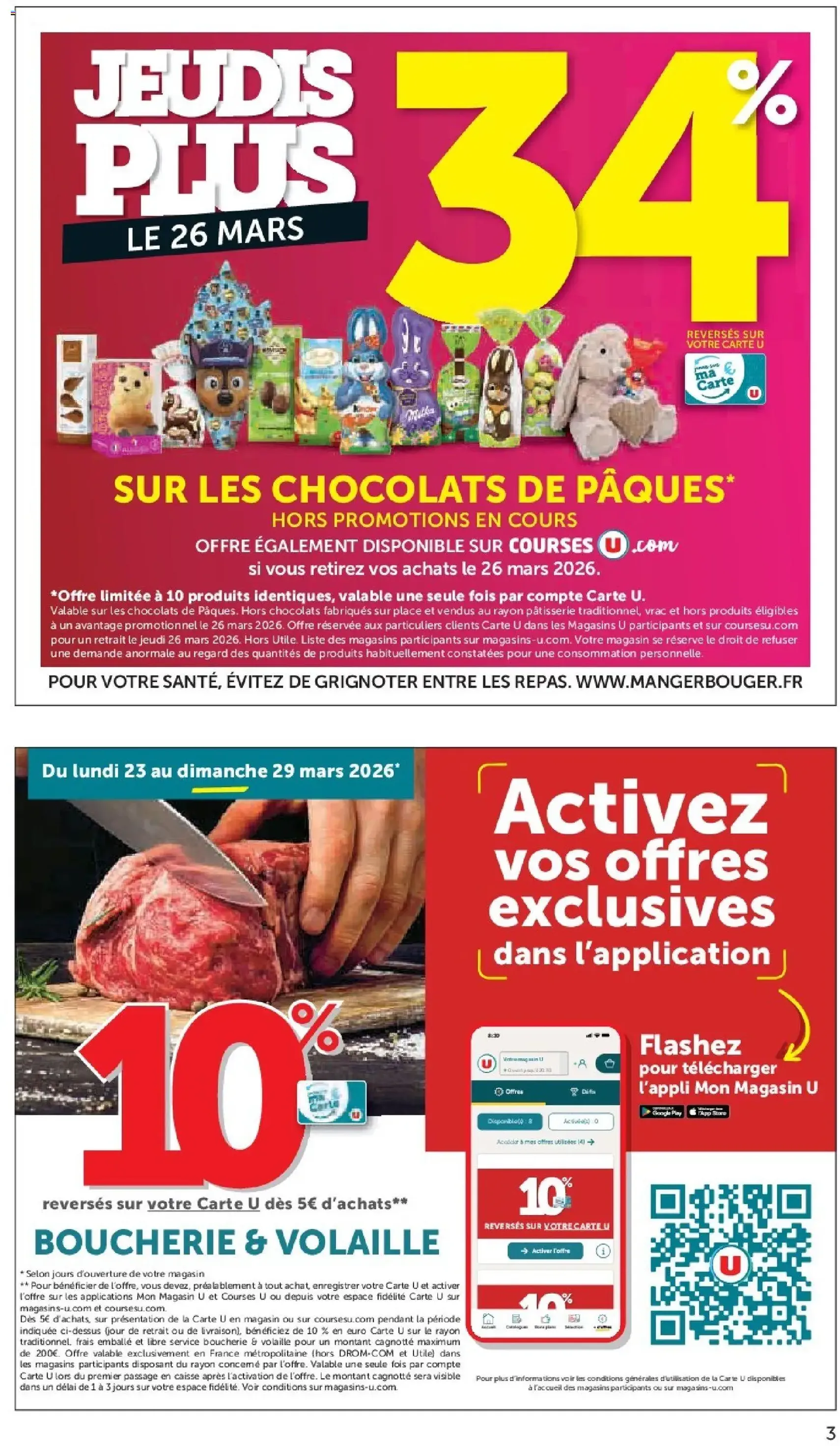 Hyper U catalogue - brochure valable à partir du 24/03/2026, page 3 sur 52
