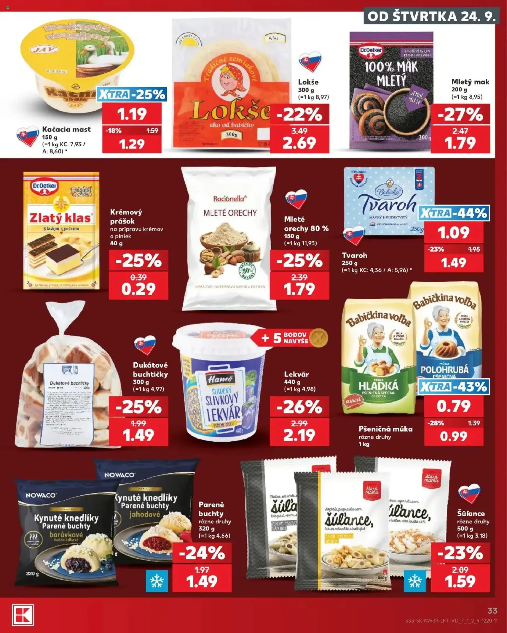 Kaufland leták - platný leták od 24.09.2026 strana 33 z 82
