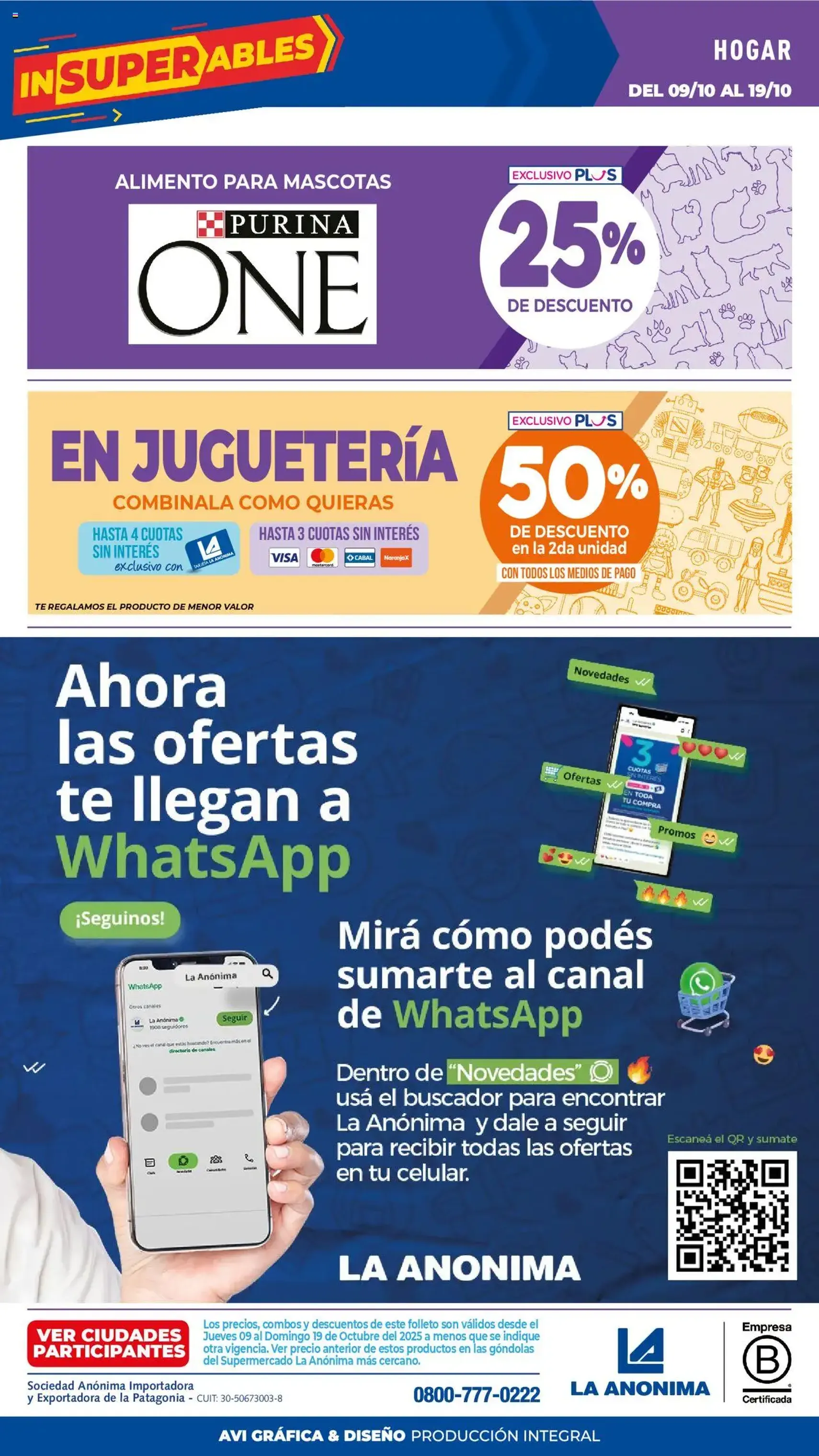 La Anonima catálogo - folleto válido desde 09/10/2025 página 42 de 42 La Anonima catálogo - folleto válido desde 09/10/2025 página 42 de 42