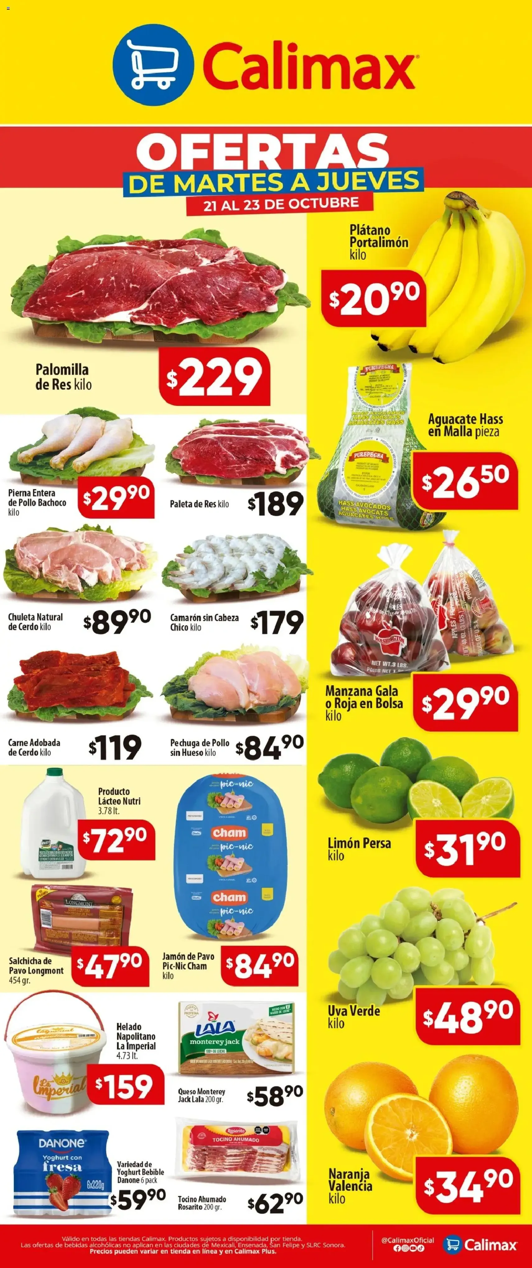 Calimax folleto - folleto válido desde 21/10/2025 página 1 de 2