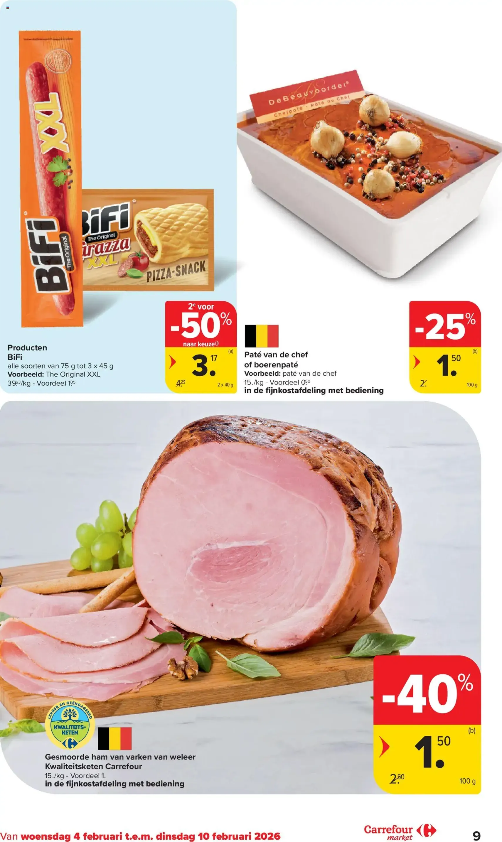 Carrefour market folder week 6 - geldige folder vanaf 04/02/2026 pagina 9 van 24