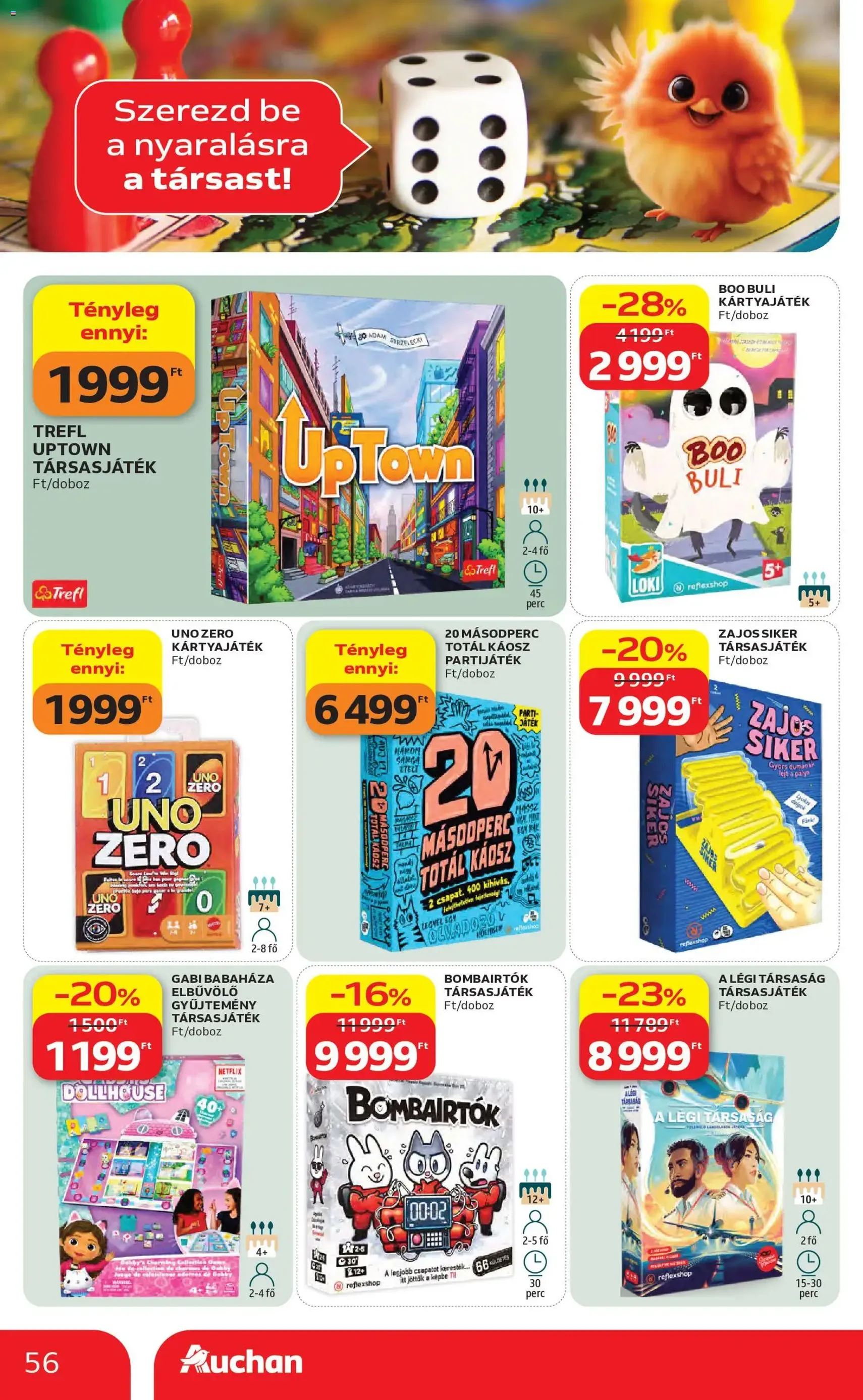 Auchan akciós újság - 2026.05.07. érvényes szórólap 56 oldal 60 oldalból