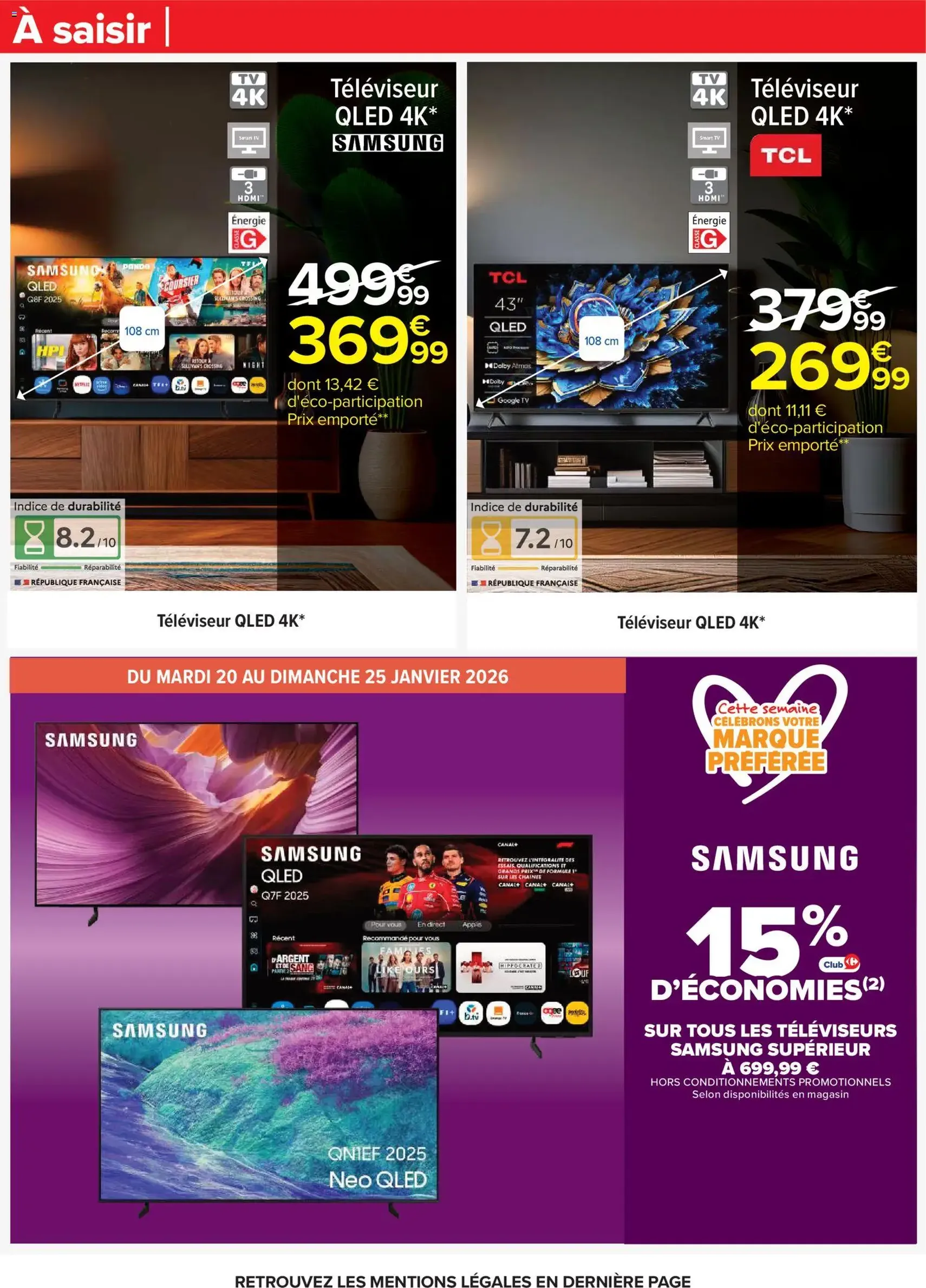 Carrefour catalogue semaine 4 - brochure valable à partir du 20/01/2026, page 73 sur 79