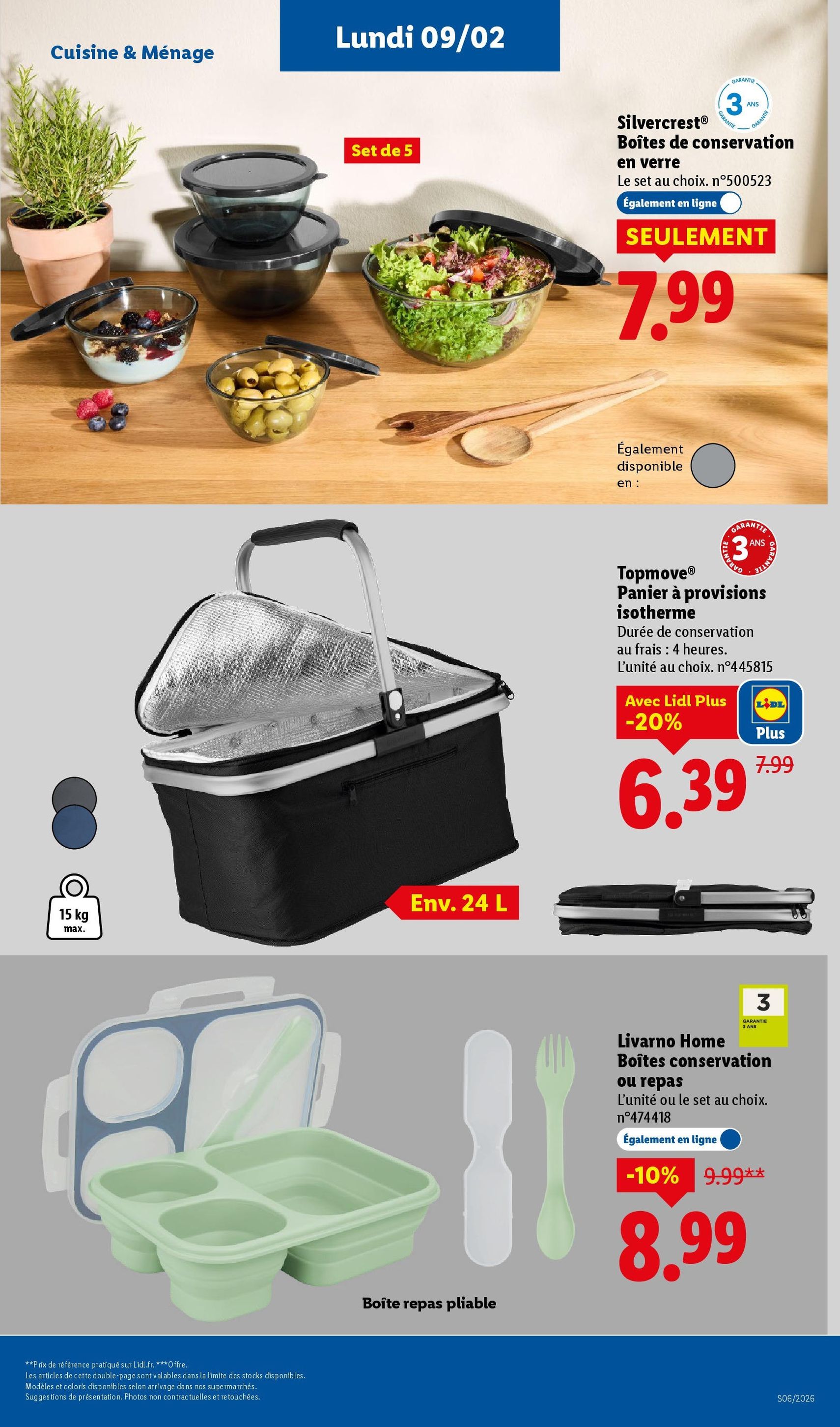 LIDL catalogue semaine 6 - brochure valable à partir du 05/02/2026, page 58 sur 78