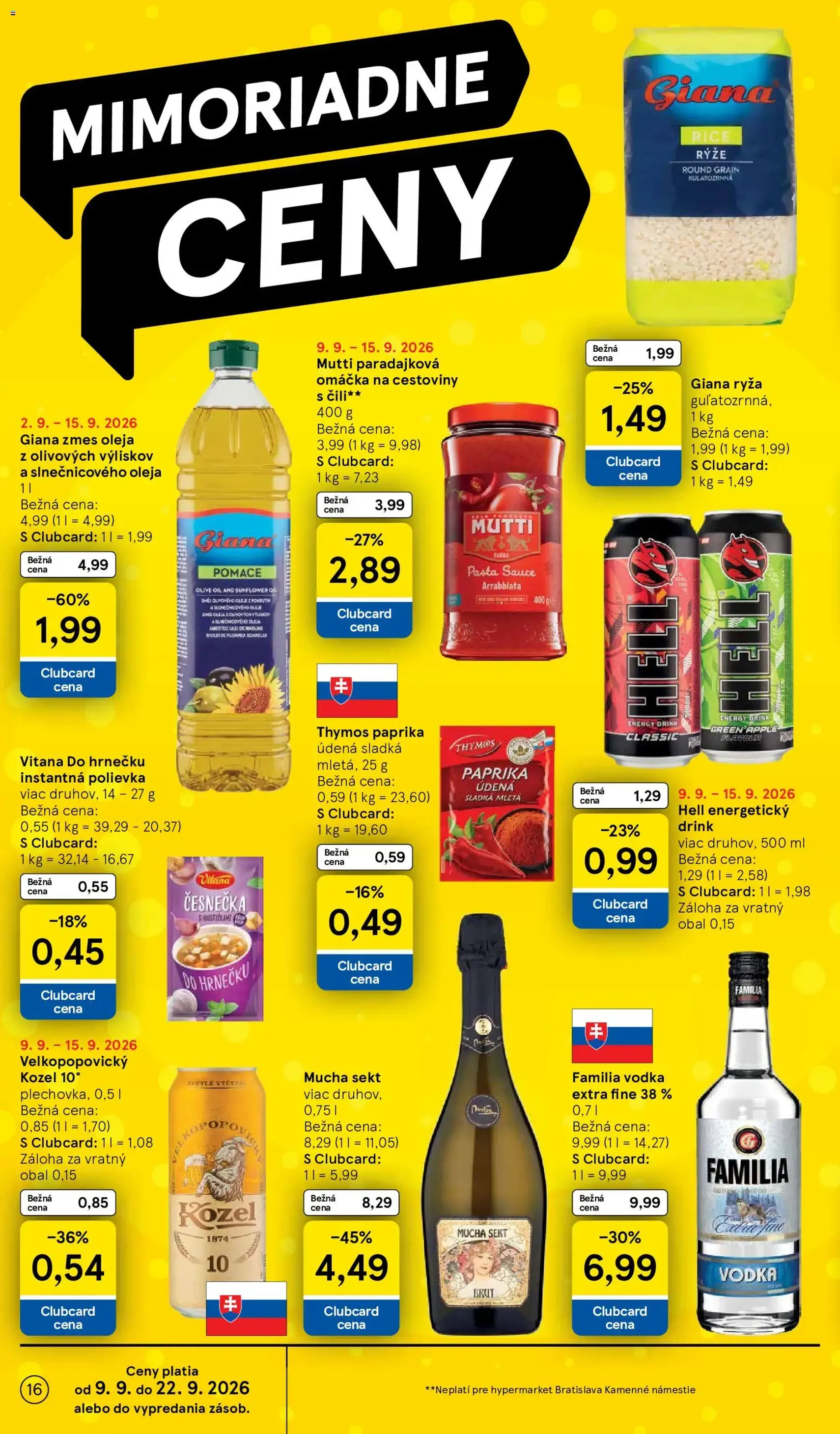 Tesco Hypermarket - leták - platný leták od 09.09.2026 strana 16 z 46