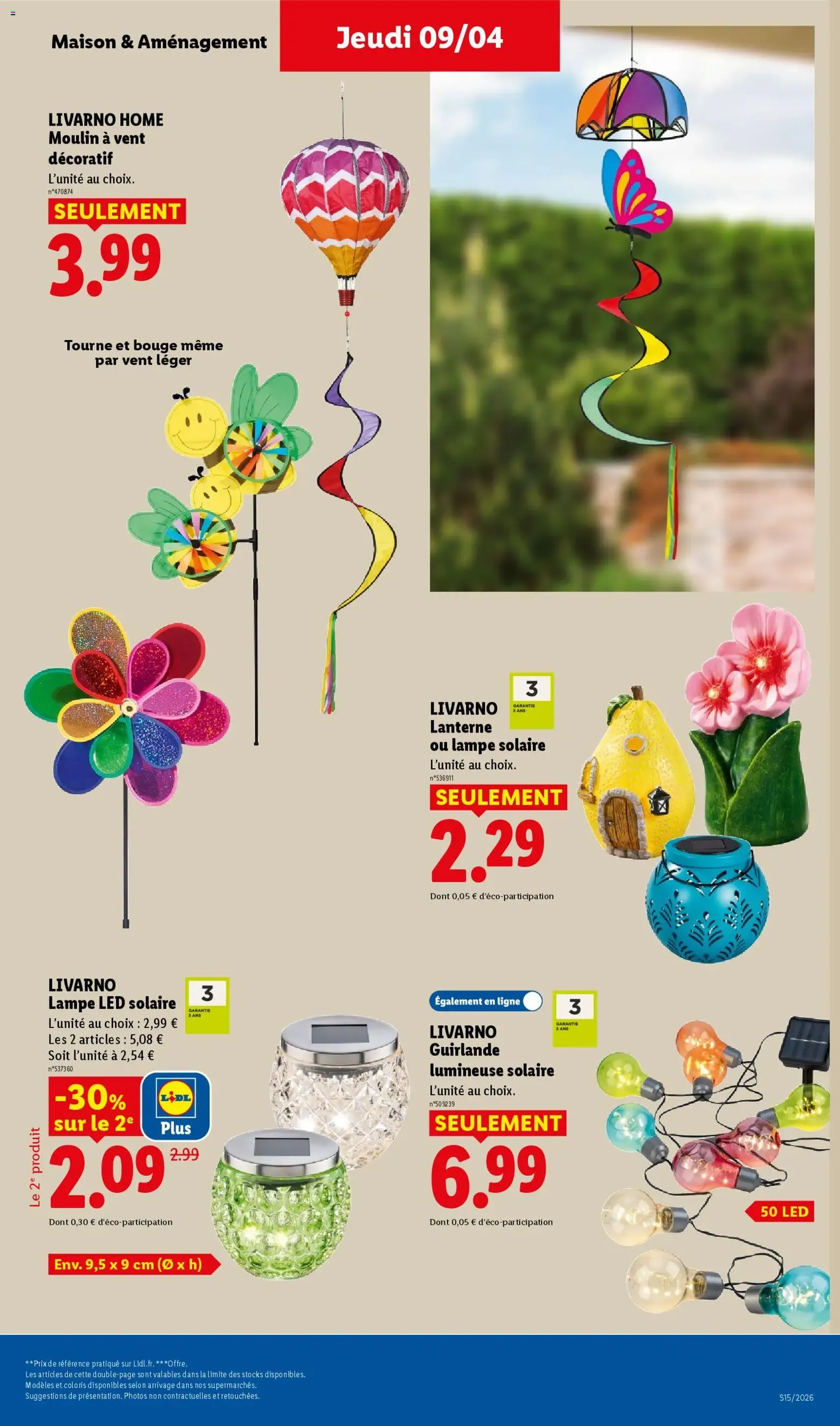 LIDL catalogue semaine 15 - brochure valable à partir du 09/04/2026, page 37 sur 75