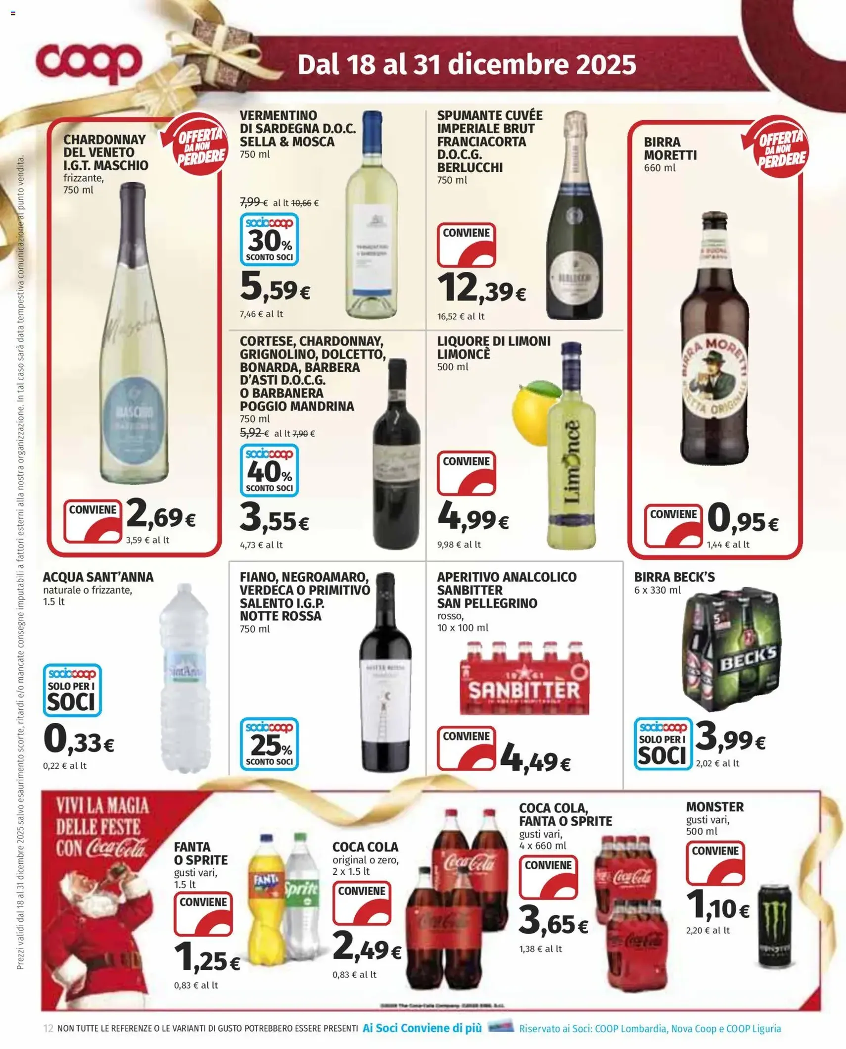 Volantino COOP - volantino valido dal 18/12/2025 pagina 12 di 18