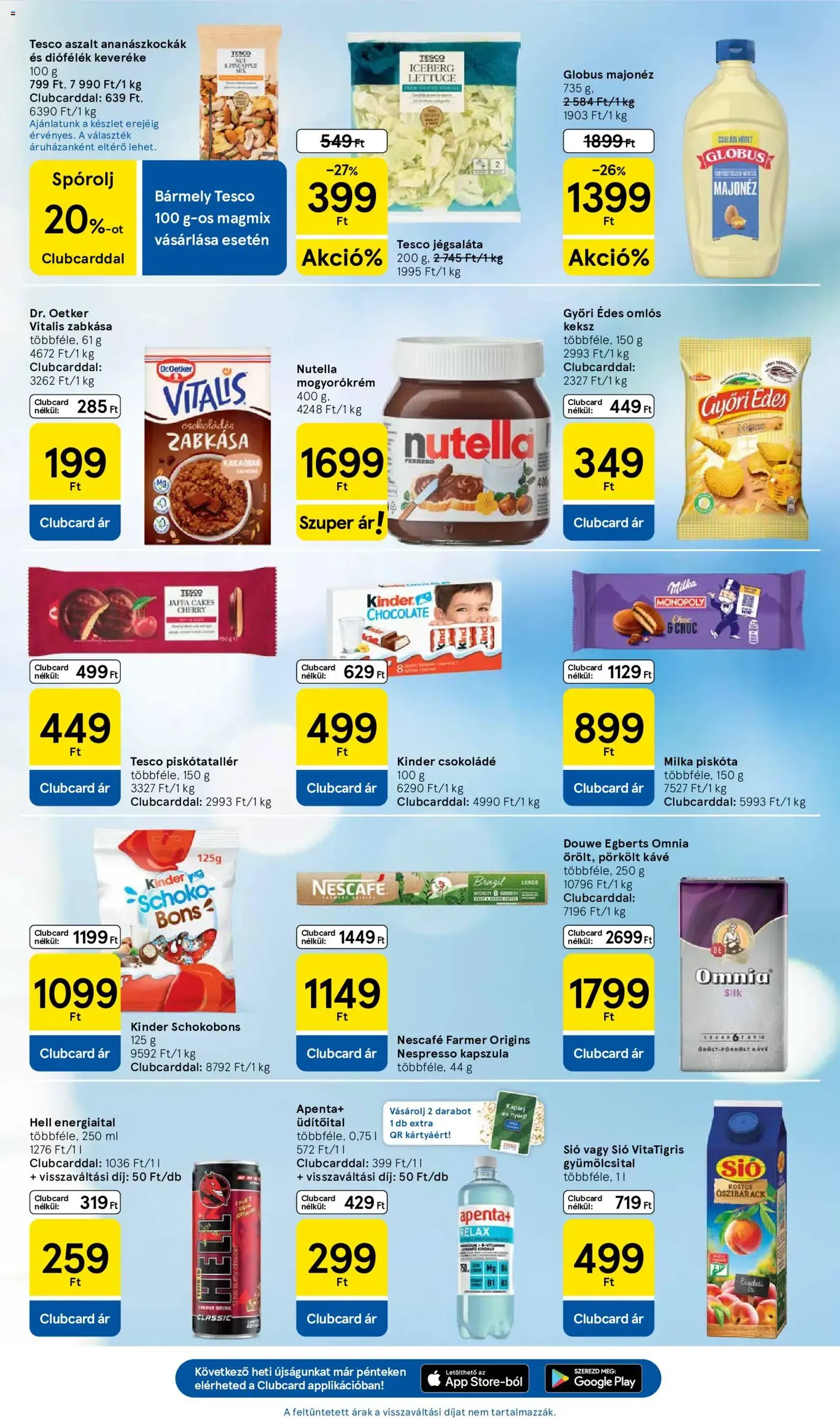 Tesco aktuális akciós újság - 2026.06.18. érvényes szórólap 5 oldal 38 oldalból