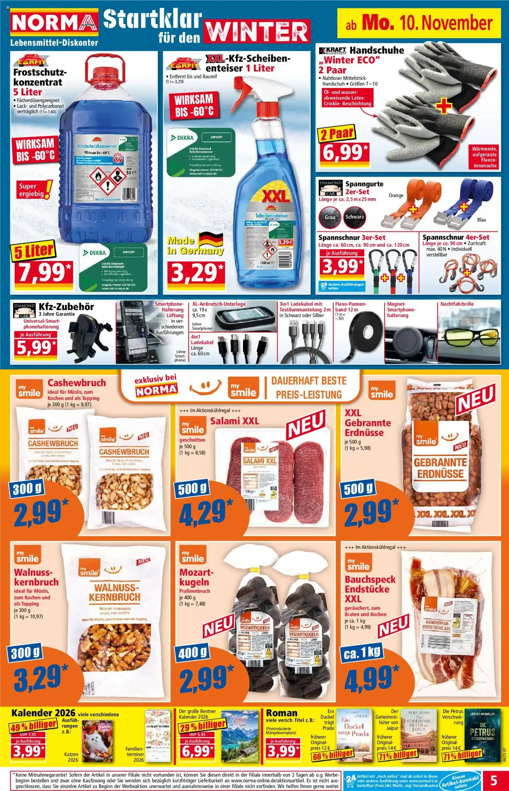 Norma Flugblatt - Gültiger Prospekt ab 10.11.2025, Seite 6 von insgesamt 19