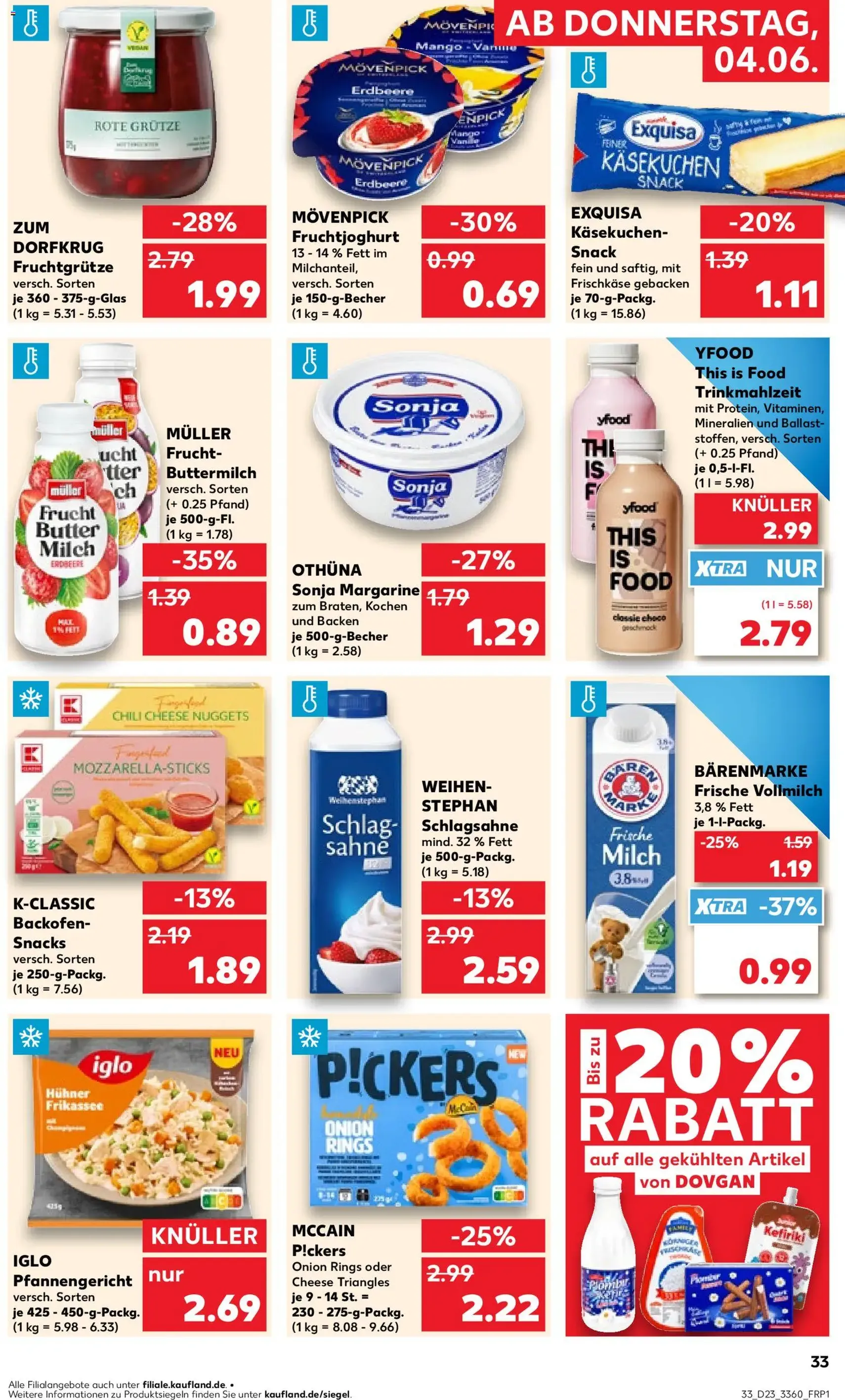 Kaufland Prospekt - Gültiger Prospekt ab 04.06.2026, Seite 33 von insgesamt 62
