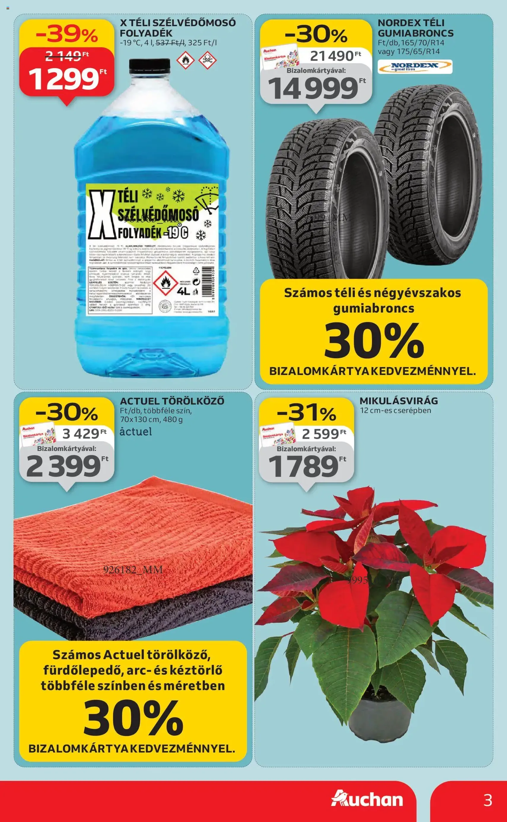Auchan Akciós újság - 2025.11.27. érvényes szórólap 3 oldal 82 oldalból