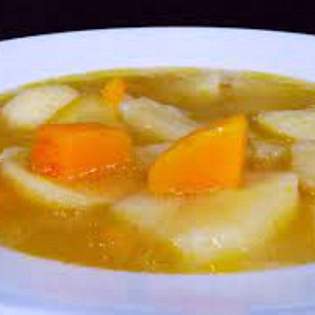 Previsualización de la receta Porrusalda preparada con calabaza