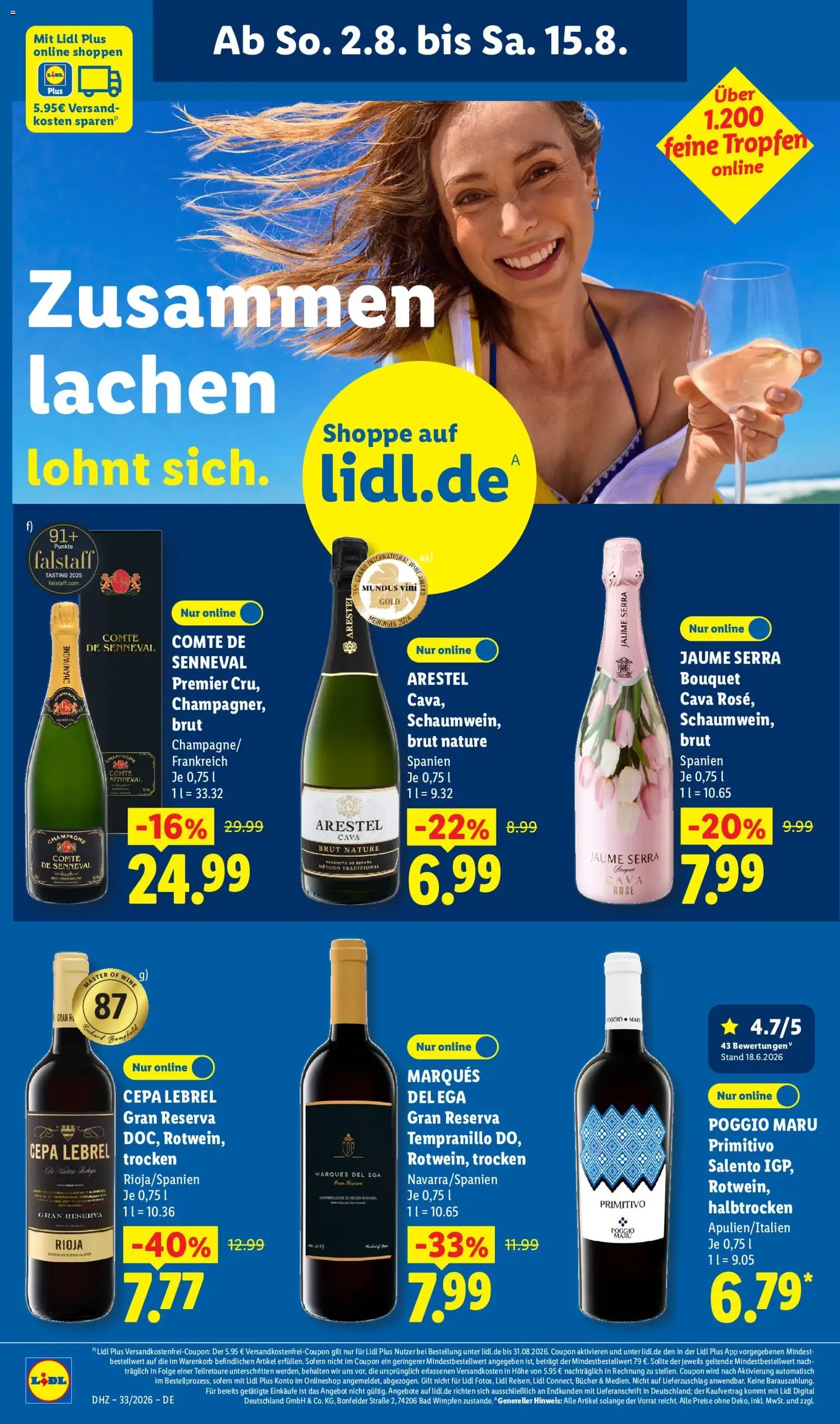 Lidl Prospekt - Gültiger Prospekt ab 10.08.2026, Seite 24 von insgesamt 73