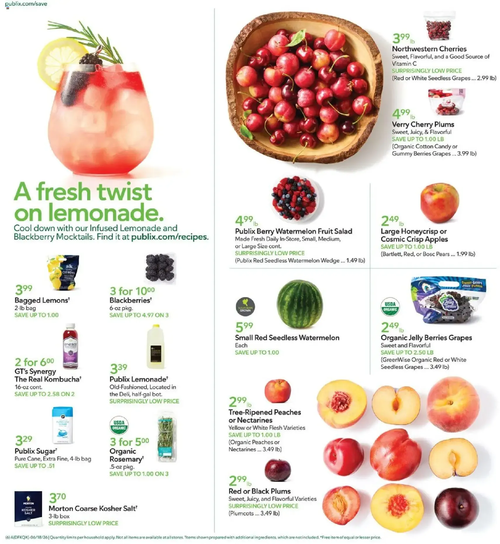 Publix Weekly Ad - valid flyer from 06/17/2026, page 6 of 20