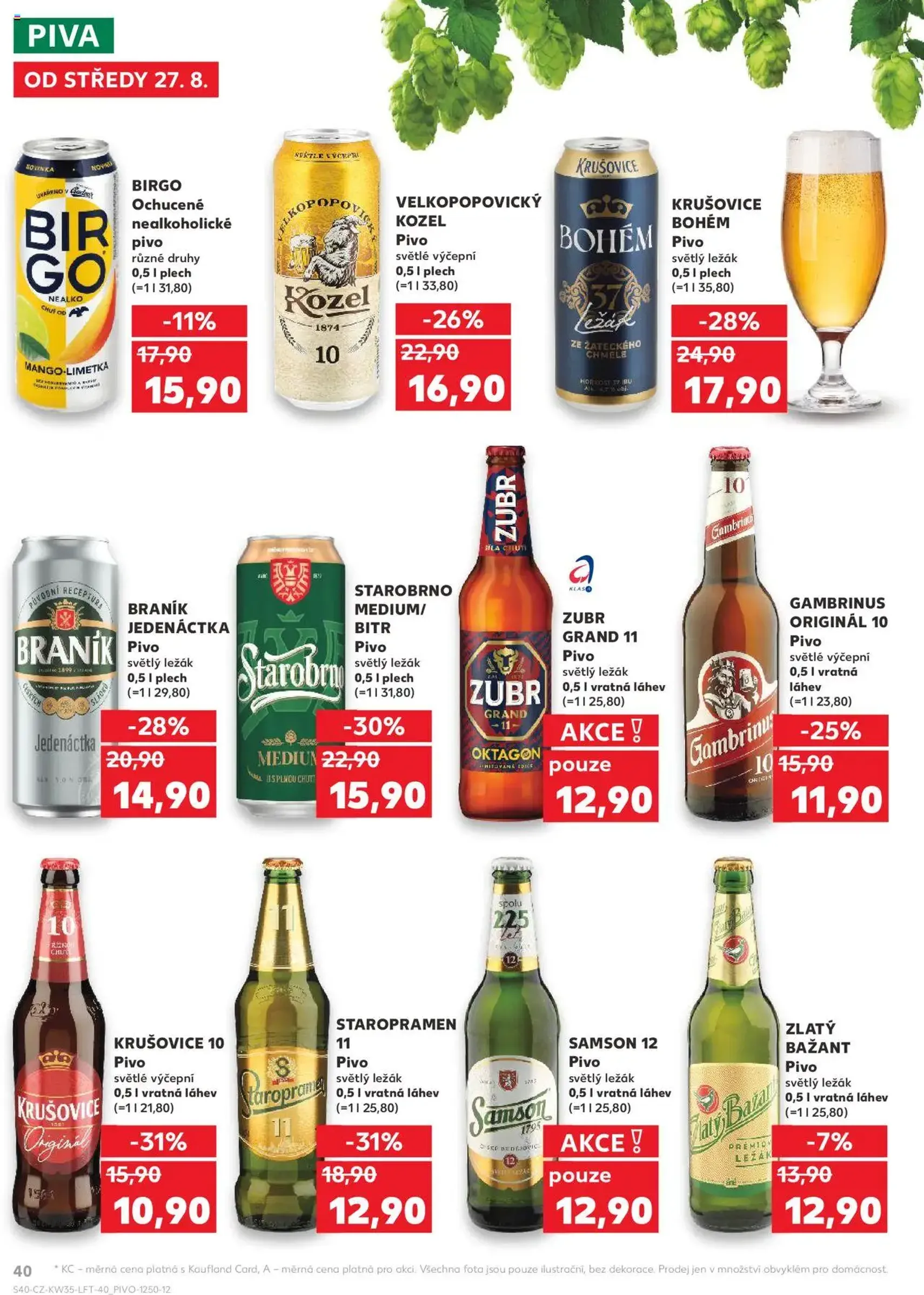 Kaufland leták - platný leták od 27.08.2025 strana 40 z 90 Kaufland leták - platný leták od 27.08.2025 strana 40 z 90