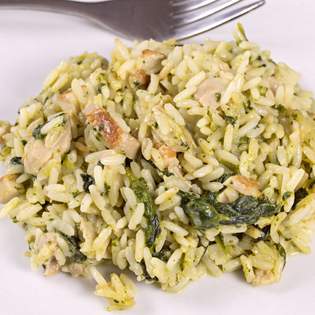 Recipe preview Risotto with Chicken and Spinach