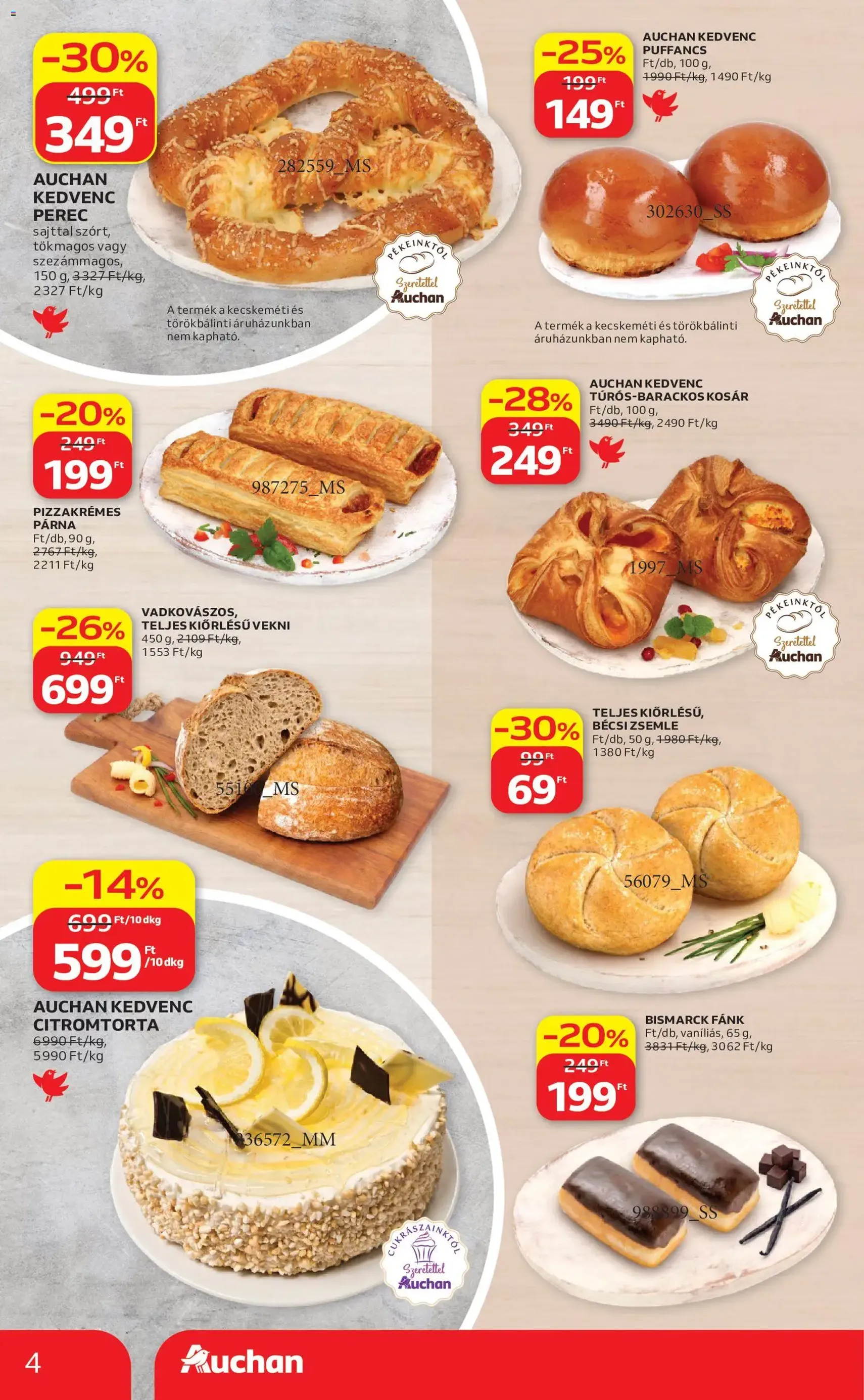 Auchan akciós újság - 2026.07.16. érvényes szórólap 4 oldal 56 oldalból