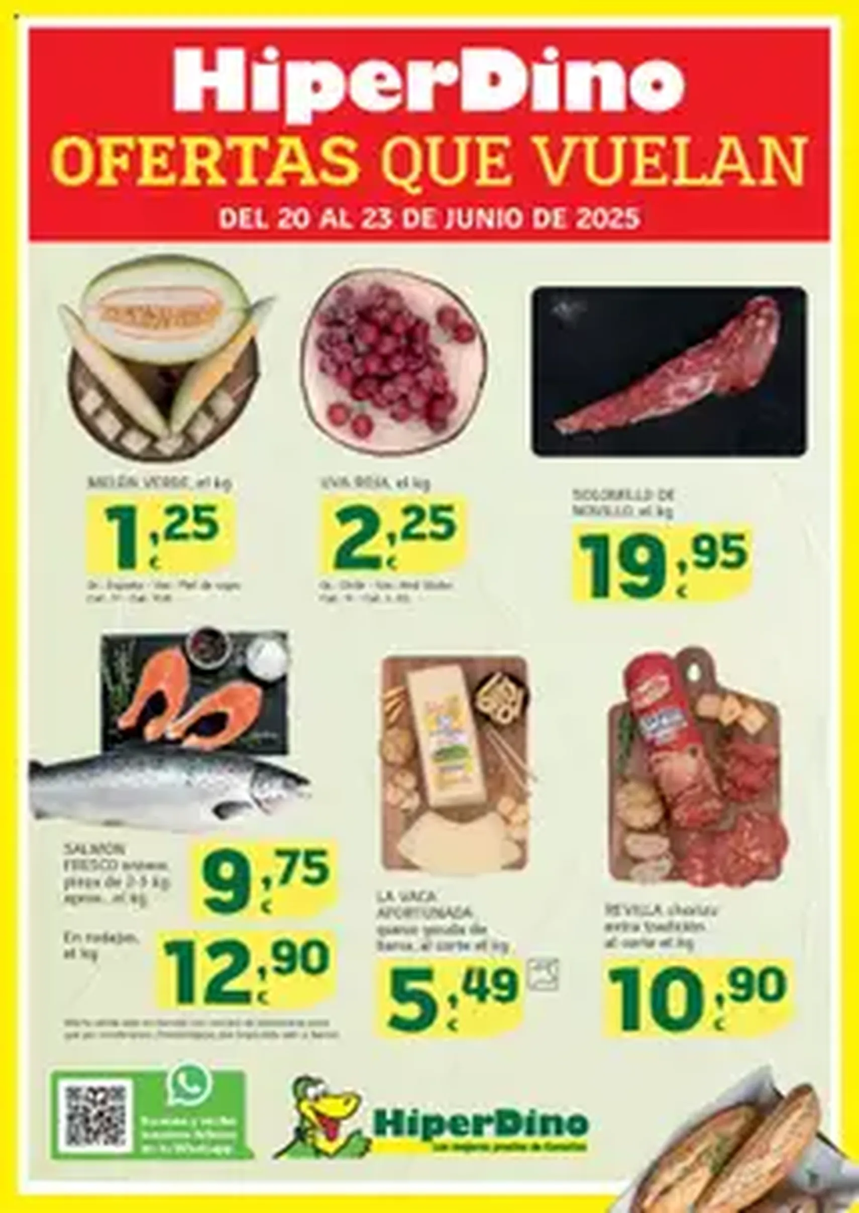 HiperDino folleto - folleto válido desde 20/06/2025 página 1 de 1