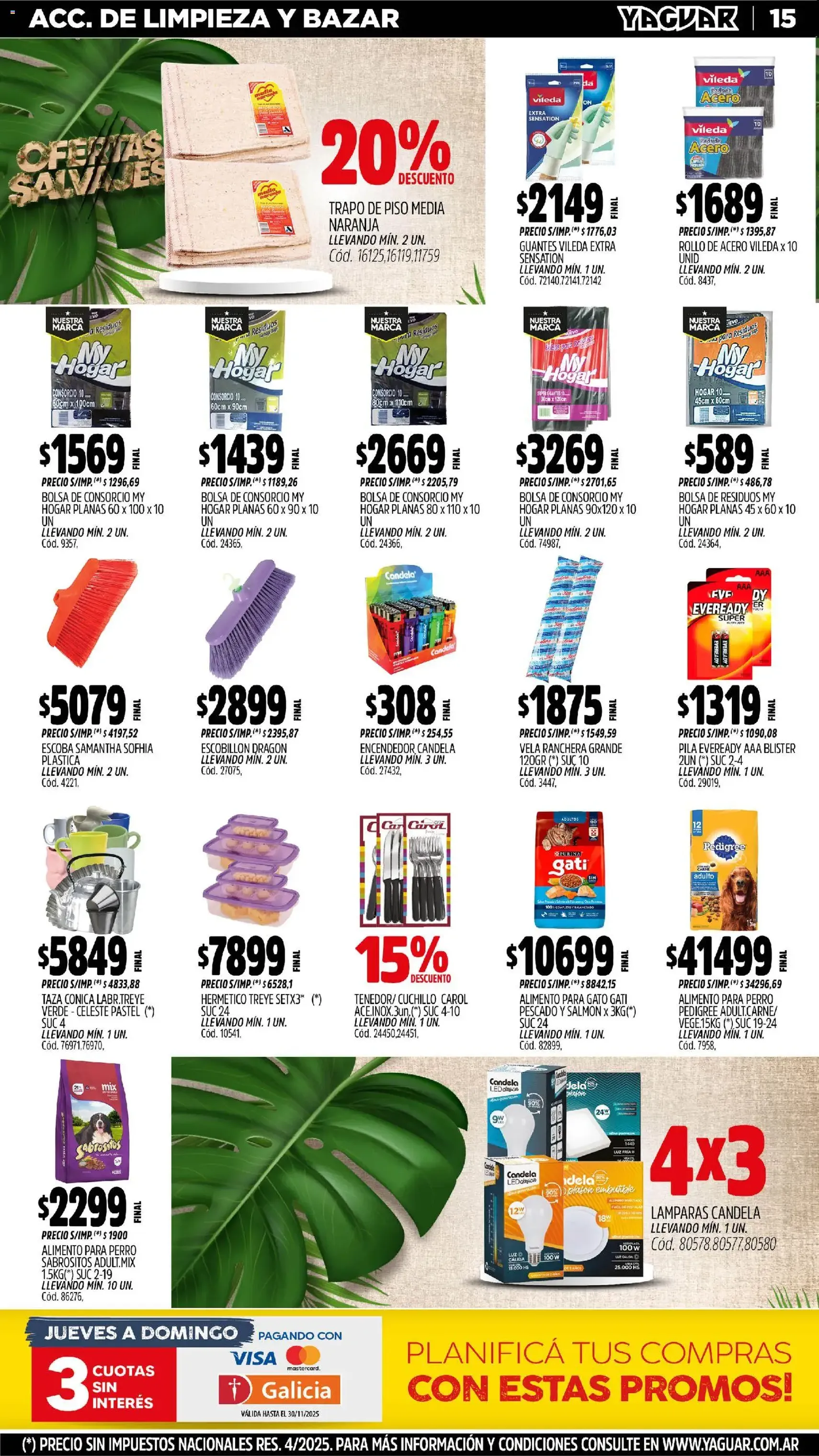 Yaguar catálogo - folleto válido desde 10/11/2025 página 16 de 21