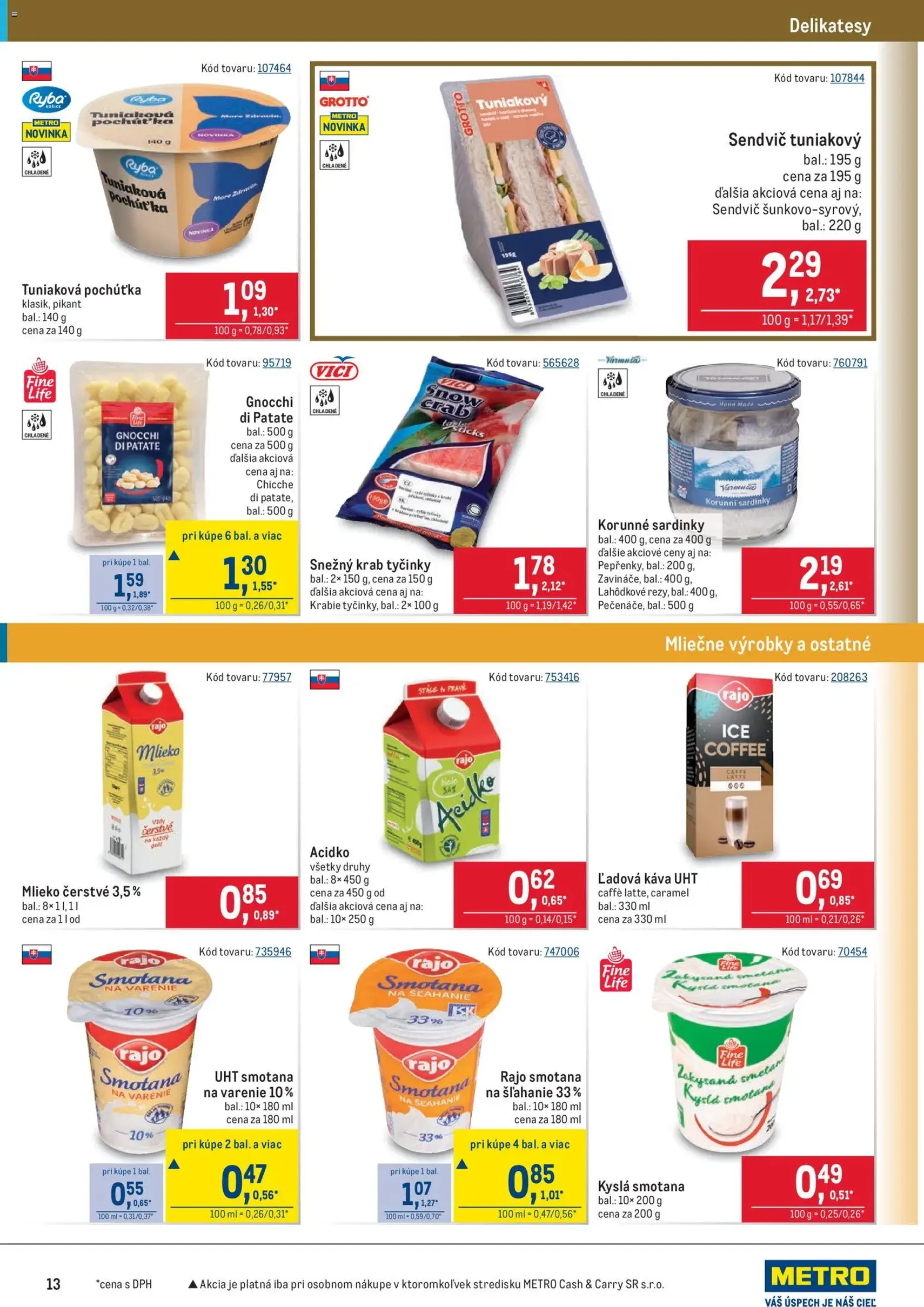 Metro leták - platný leták od 22.04.2026 strana 13 z 40