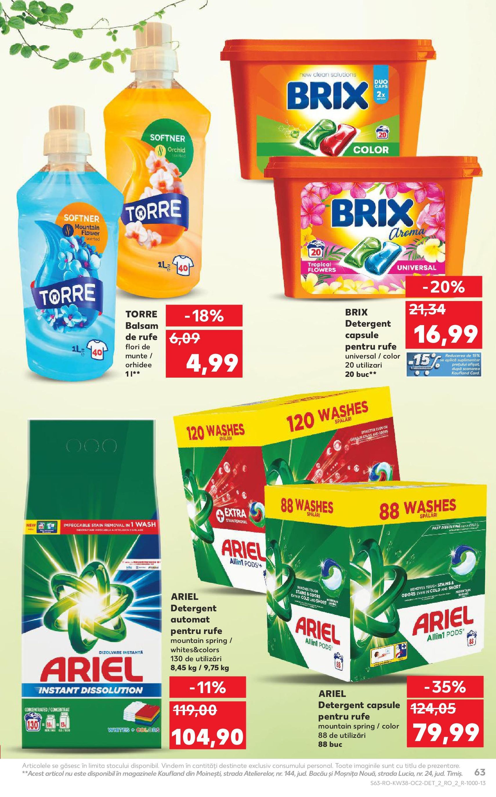 Catalog Kaufland - Bucureşti - cataloage valabile începând cu 17.09.2025 pagina 63 din 66