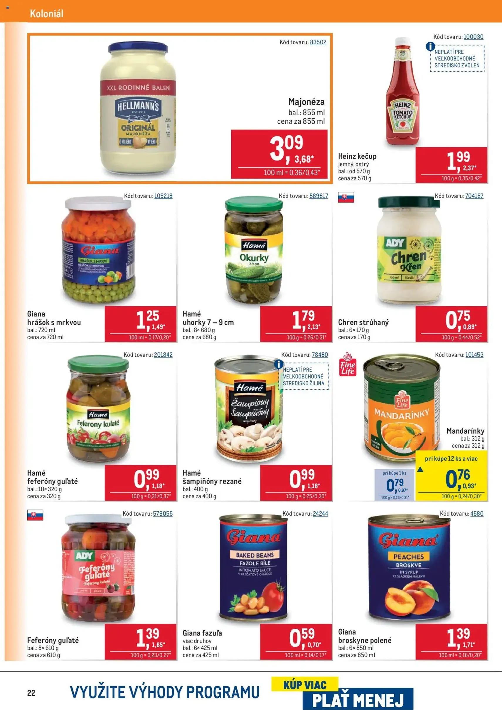 Metro leták - platný leták od 11.03.2026 strana 22 z 40