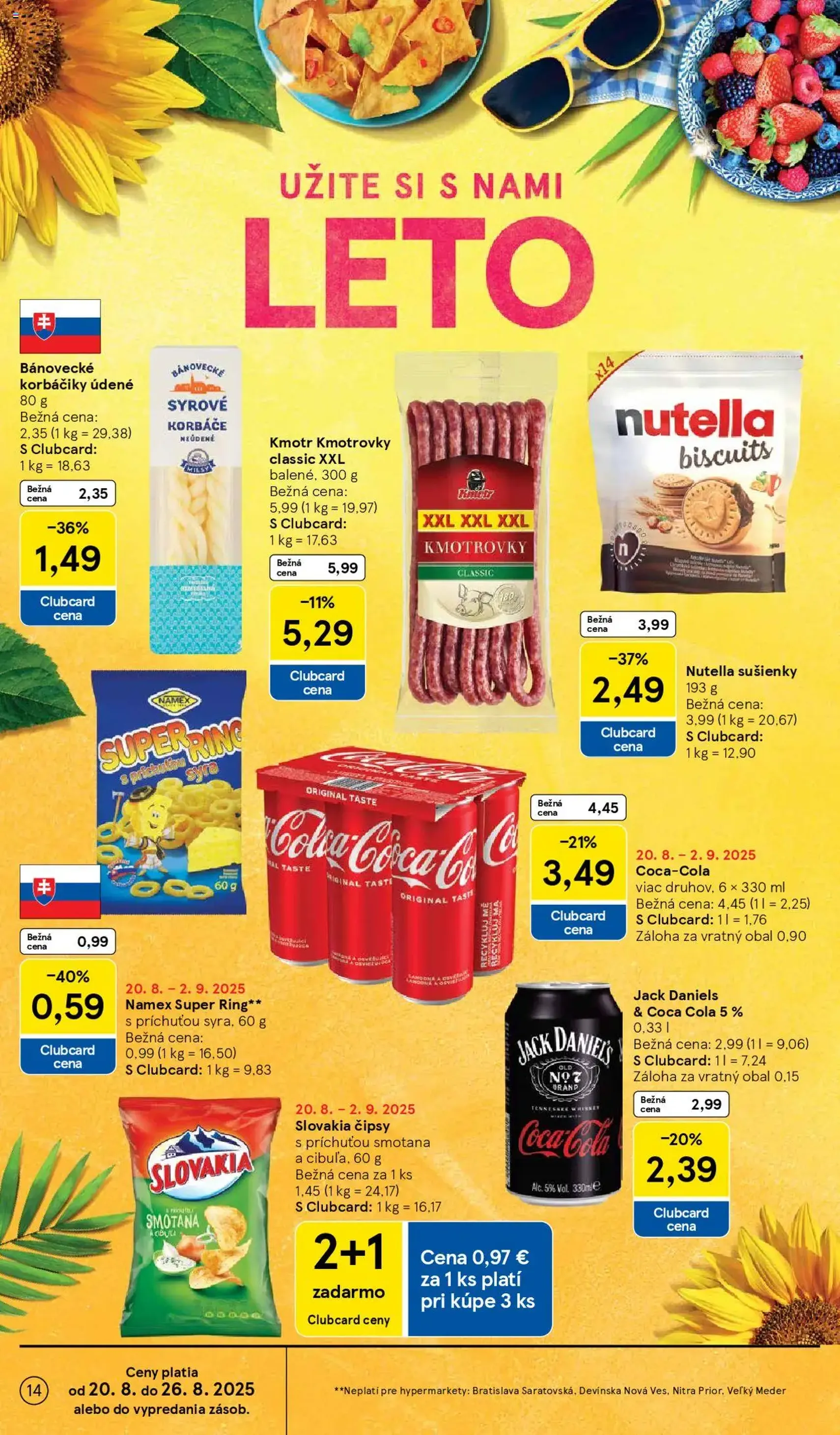Tesco Hypermarket - leták - platný leták od 20.08.2025 strana 14 z 38