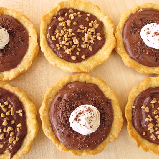 Anteprima ricetta Crostatine al cioccolato