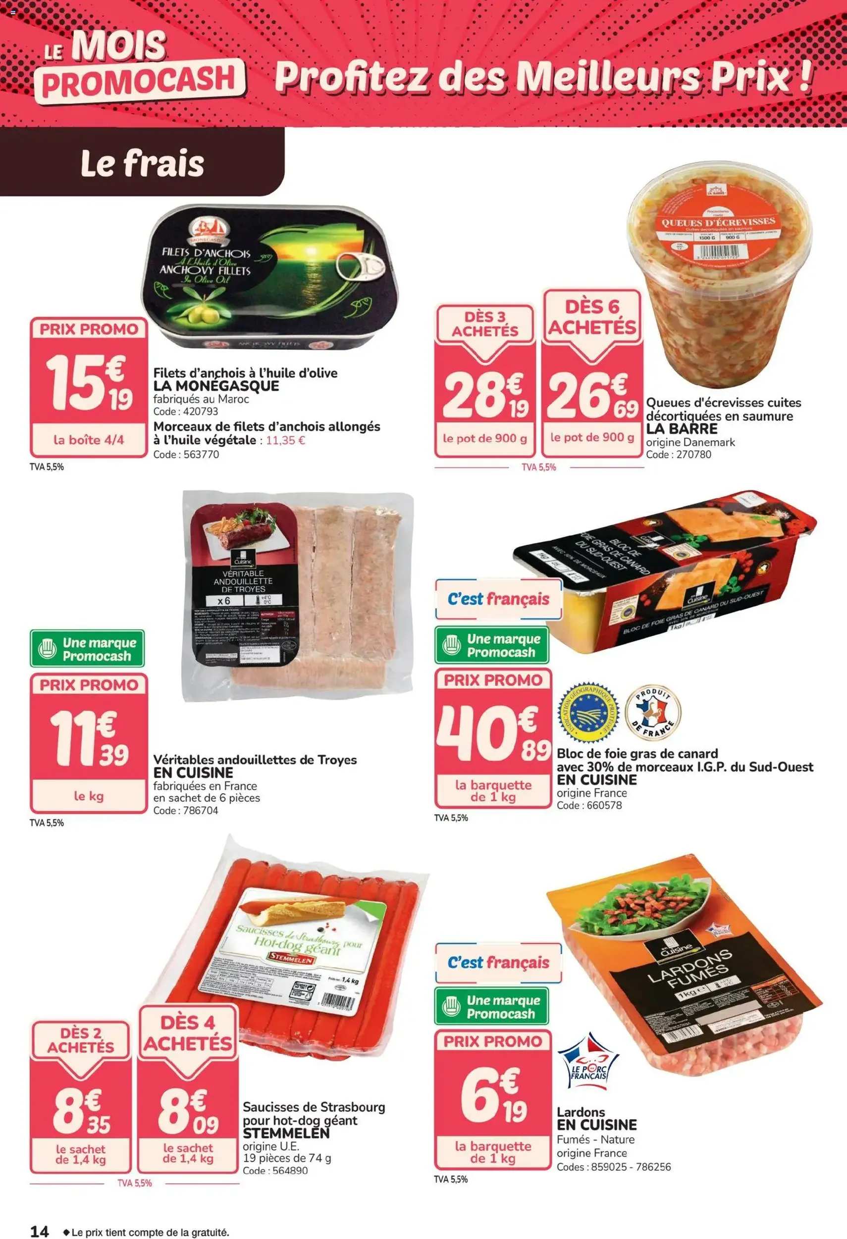 Promocash catalogue - brochure valable à partir du 31/03/2026, page 14 sur 44