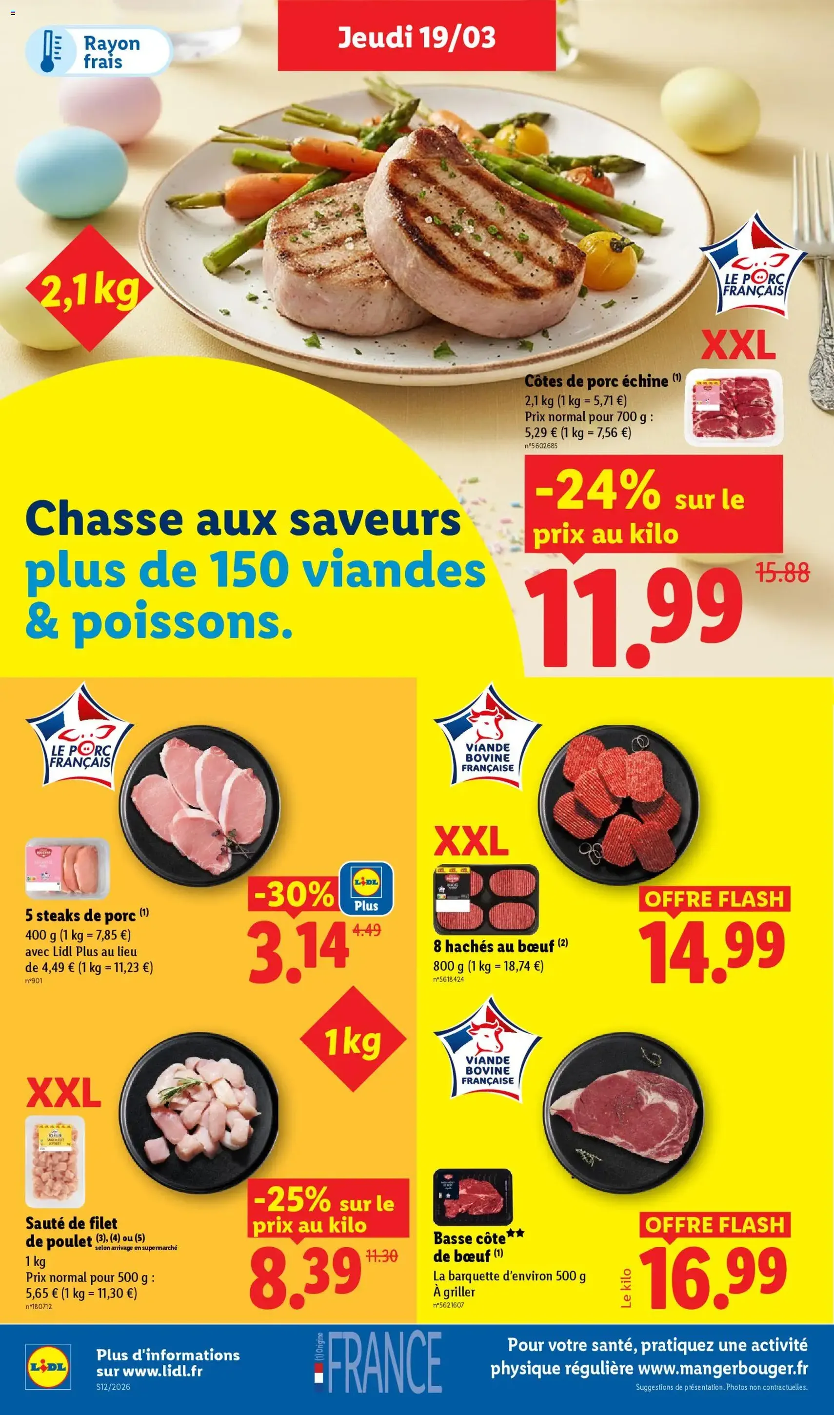 LIDL catalogue semaine 12 - brochure valable à partir du 19/03/2026, page 6 sur 59
